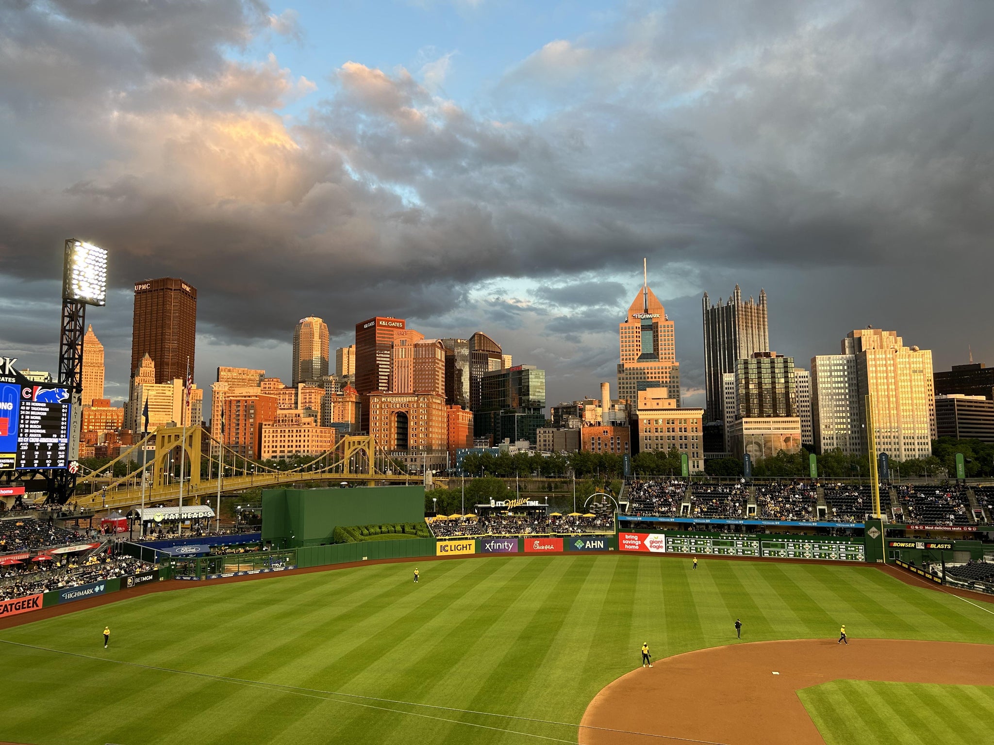 Real Fan View taken from Section 225 at PNC Park by Adam B