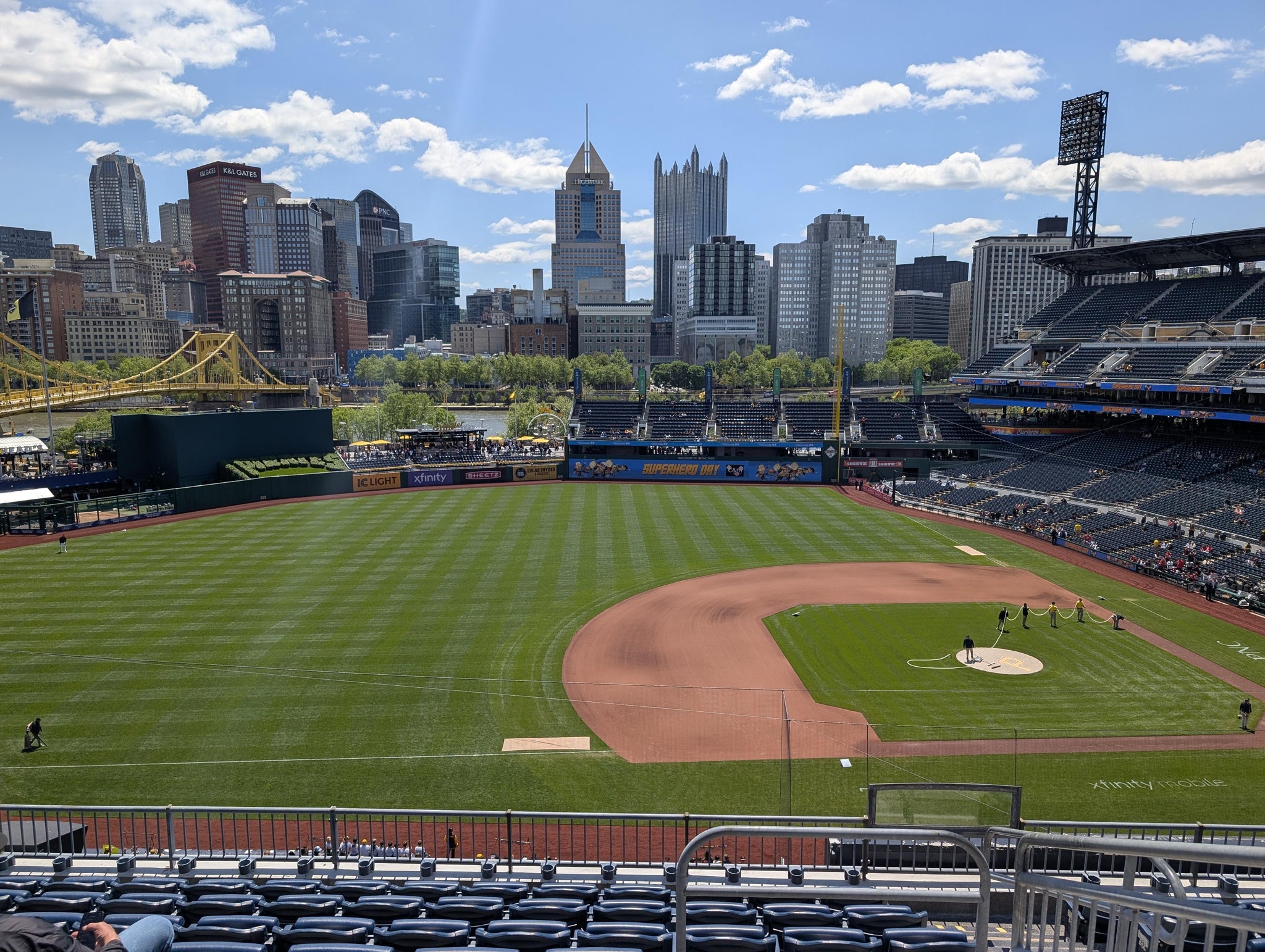 Real Fan View taken from Section 225 at PNC Park by John B