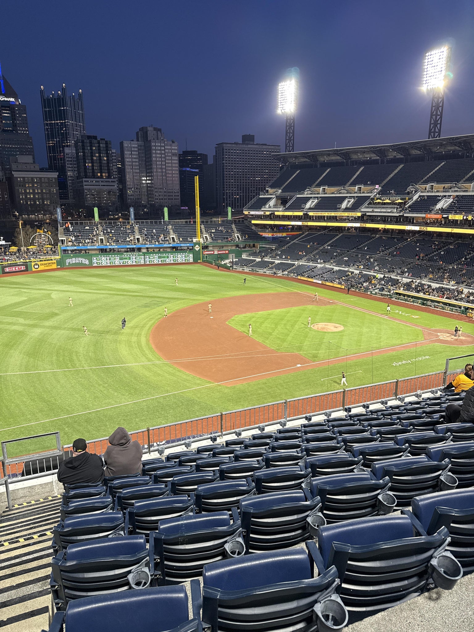 Real Fan View taken from Section 227 at PNC Park by Kenneth S