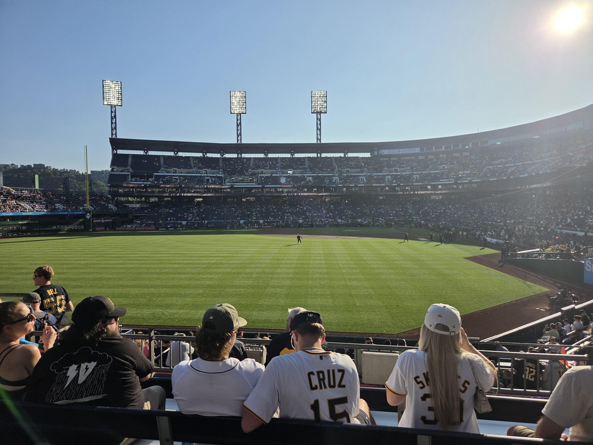 Real Fan View taken from Section 235 at PNC Park by Eric S