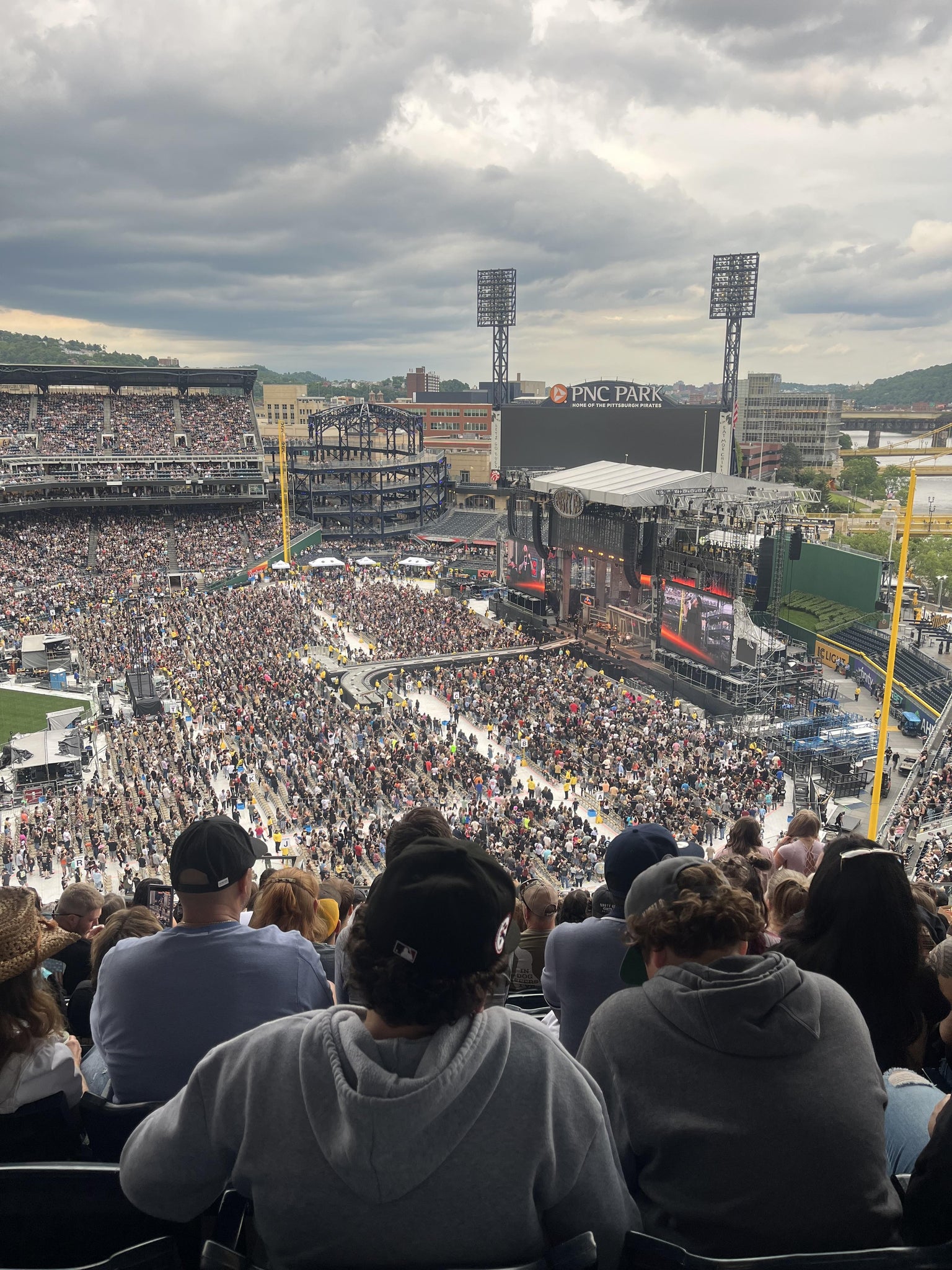 Real Fan View taken from Section 302 at PNC Park by Jadon H