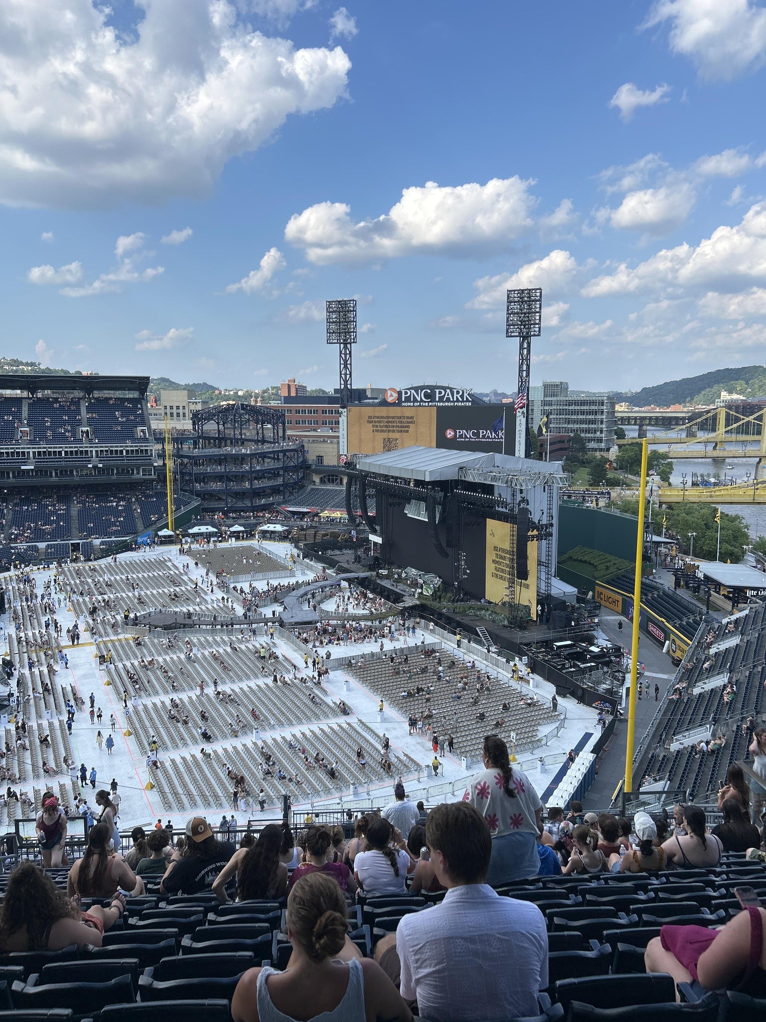 Real Fan View taken from Section 303 at PNC Park by Amanda J