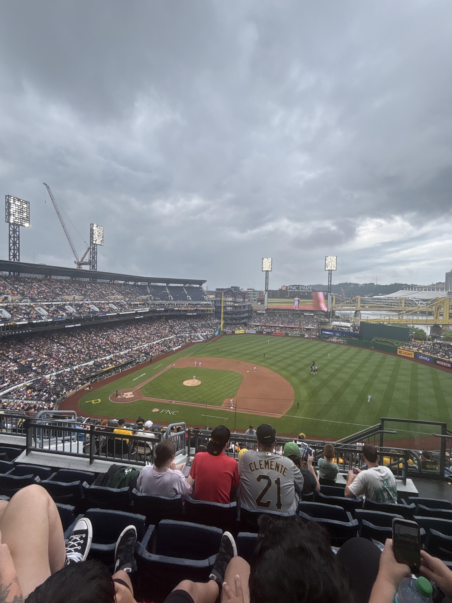 Real Fan View taken from Section 308 at PNC Park by Jaeden C