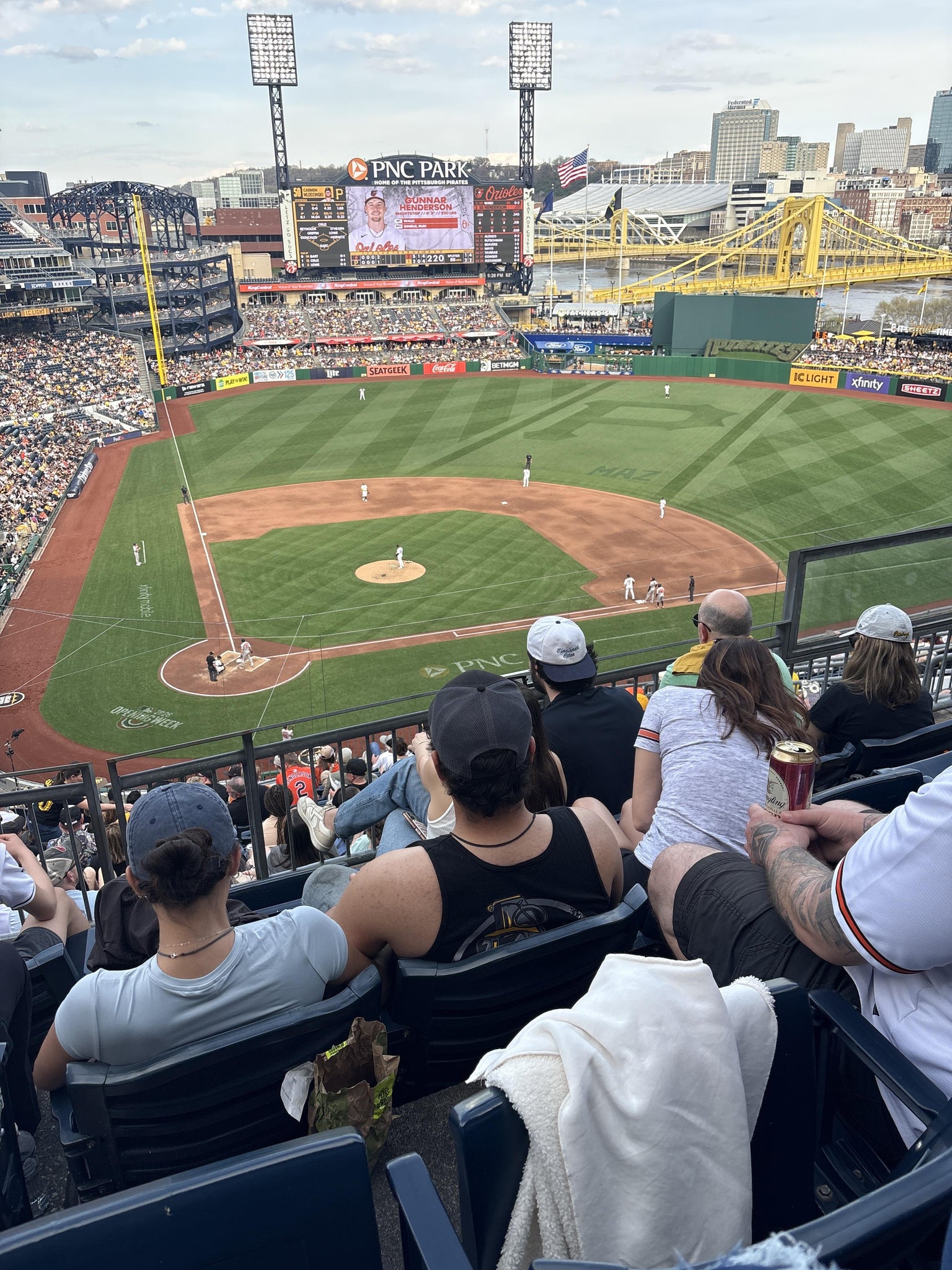 Real Fan View taken from Section 312 at PNC Park by Chynah B