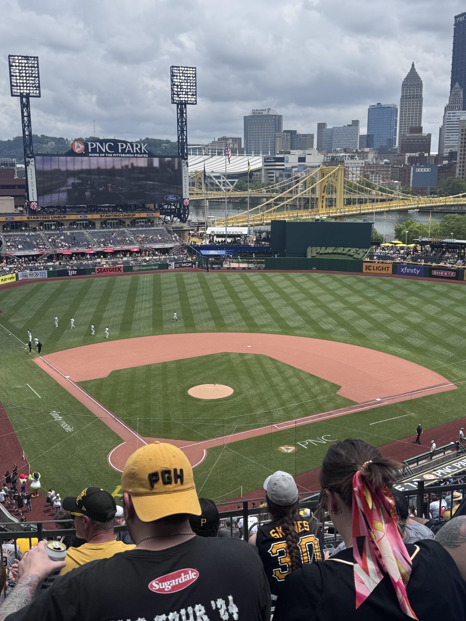 Real Fan View taken from Section 314 at PNC Park by Anonymous User