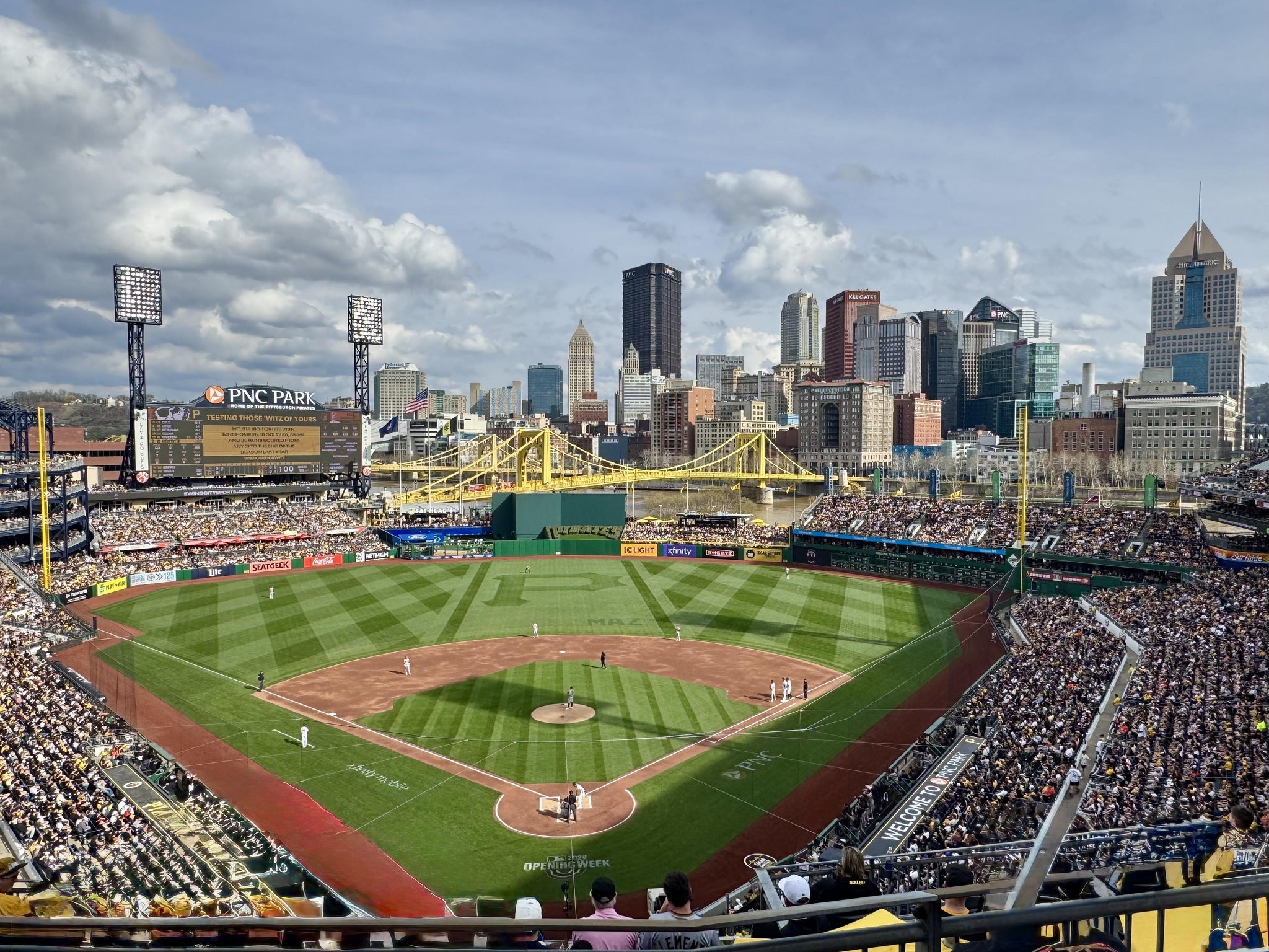 Real Fan View taken from Section 316 at PNC Park by Alan T