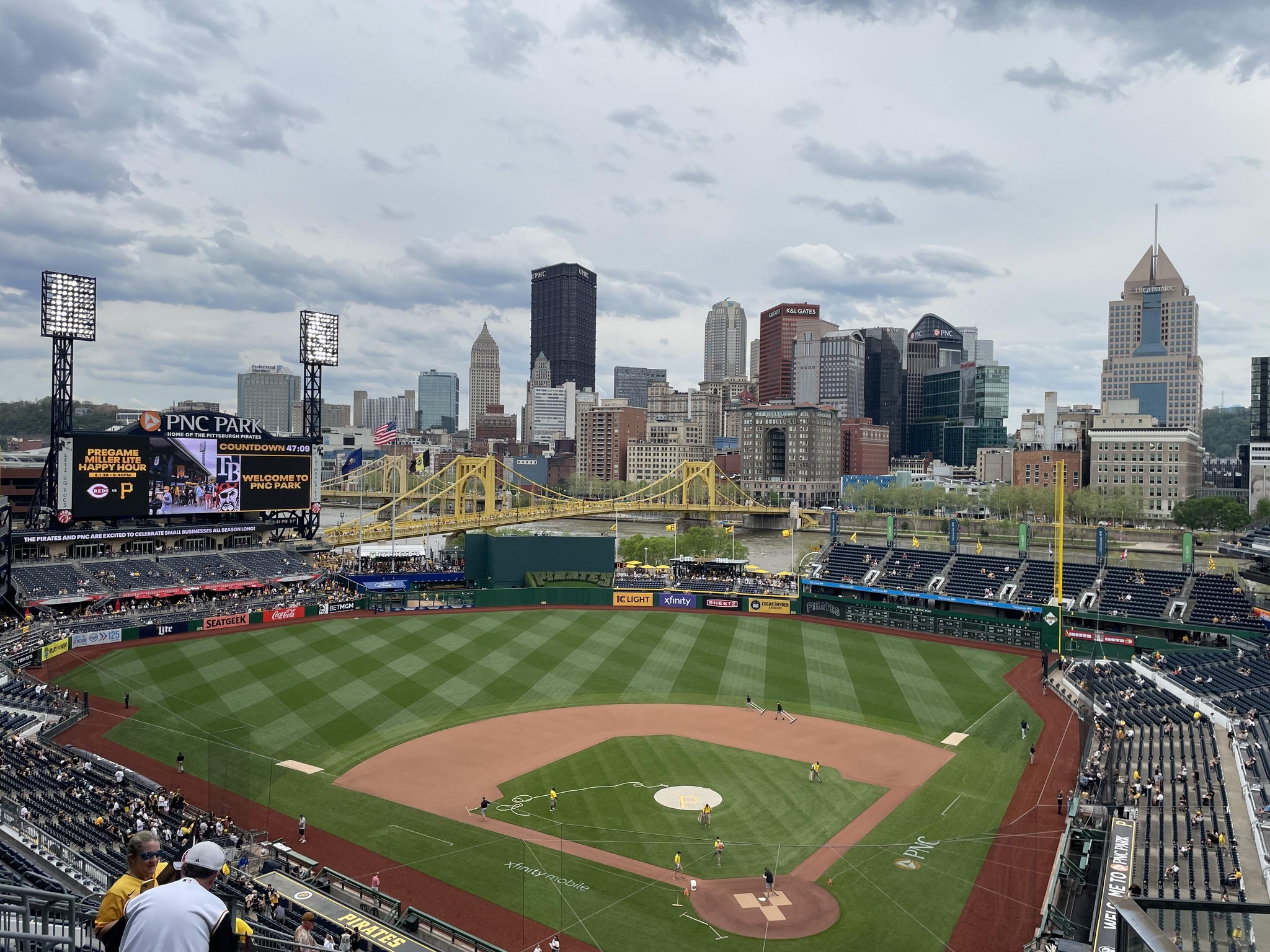 Real Fan View taken from Section 318 at PNC Park by Anonymous User
