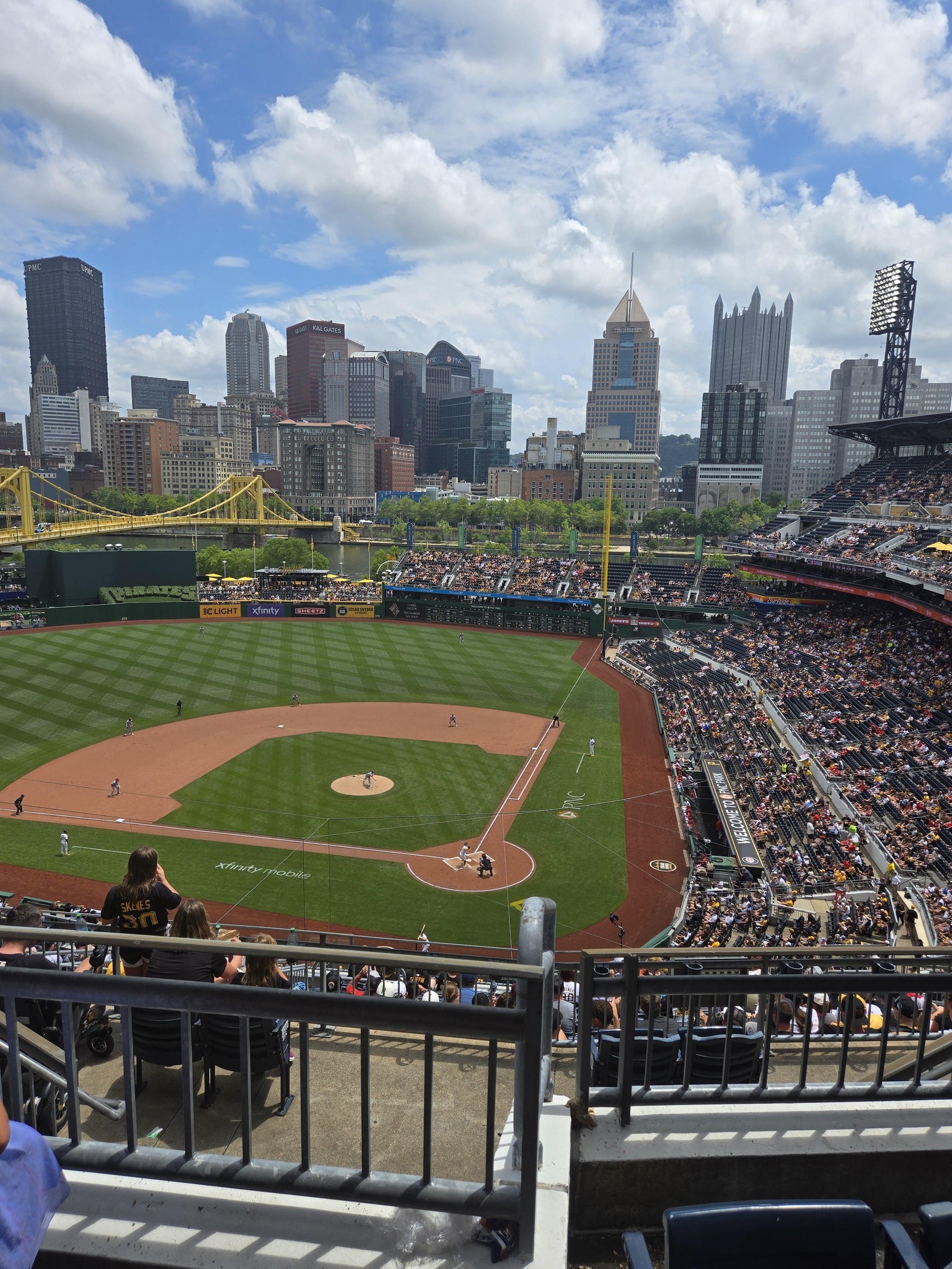 Real Fan View taken from Section 319 at PNC Park by Kayla W