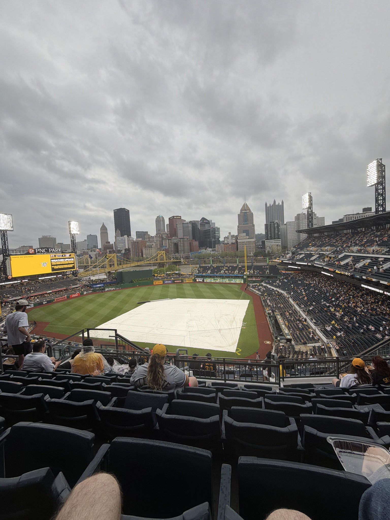 Real Fan View taken from Section 319 at PNC Park by Justin B