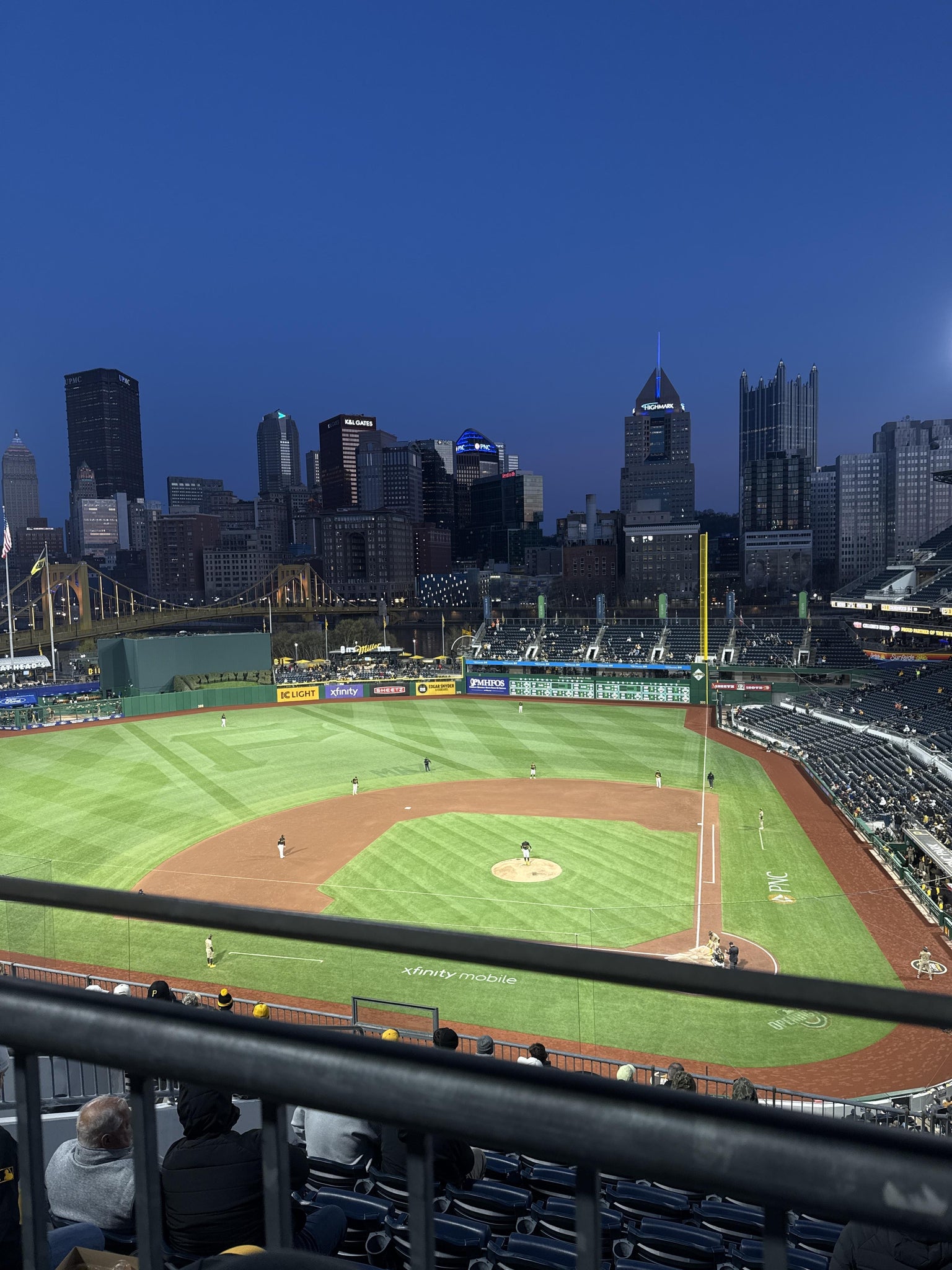 Real Fan View taken from Section 320 at PNC Park by Rachel S