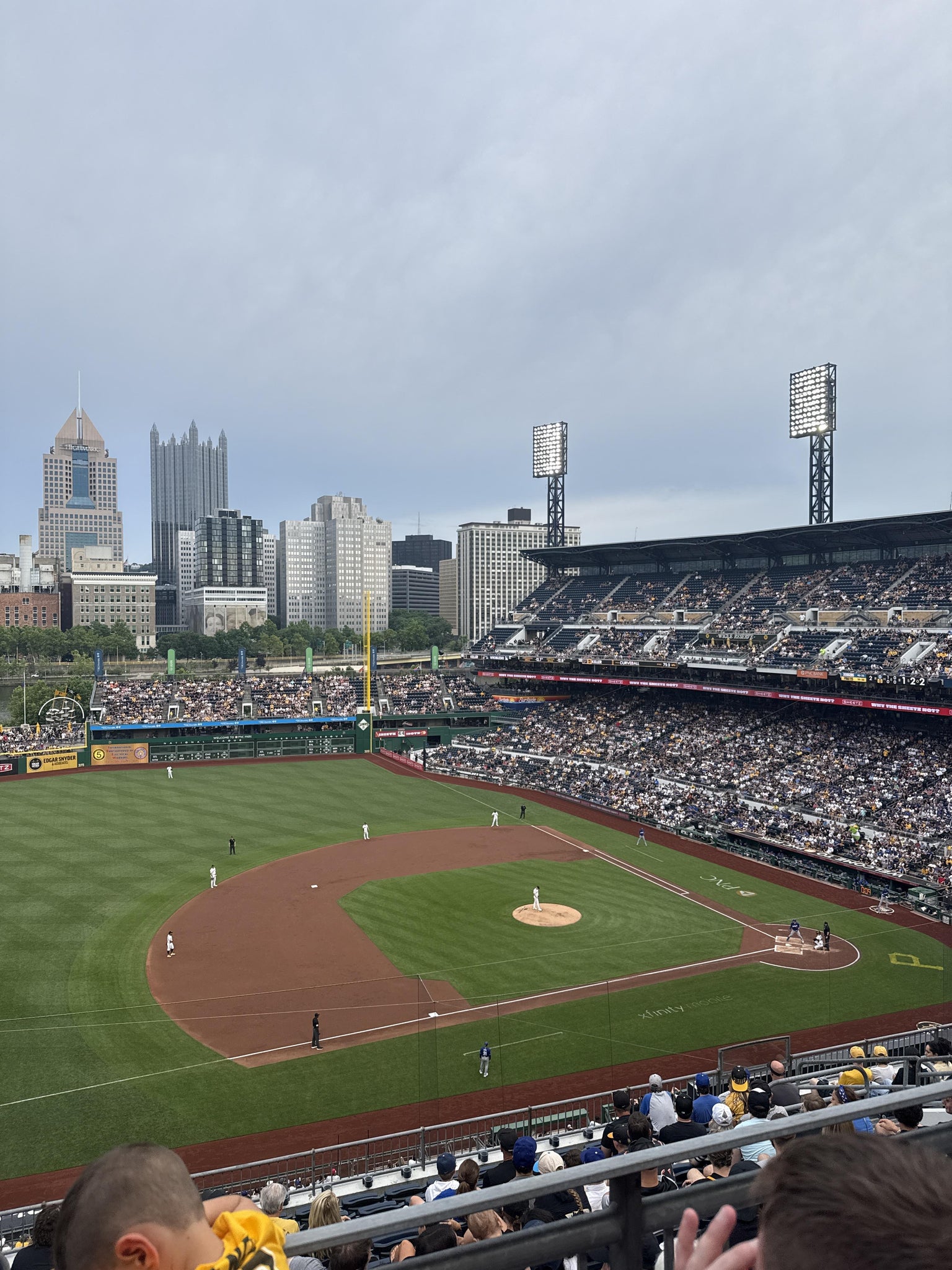 Real Fan View taken from Section 325 at PNC Park by Aleisha L