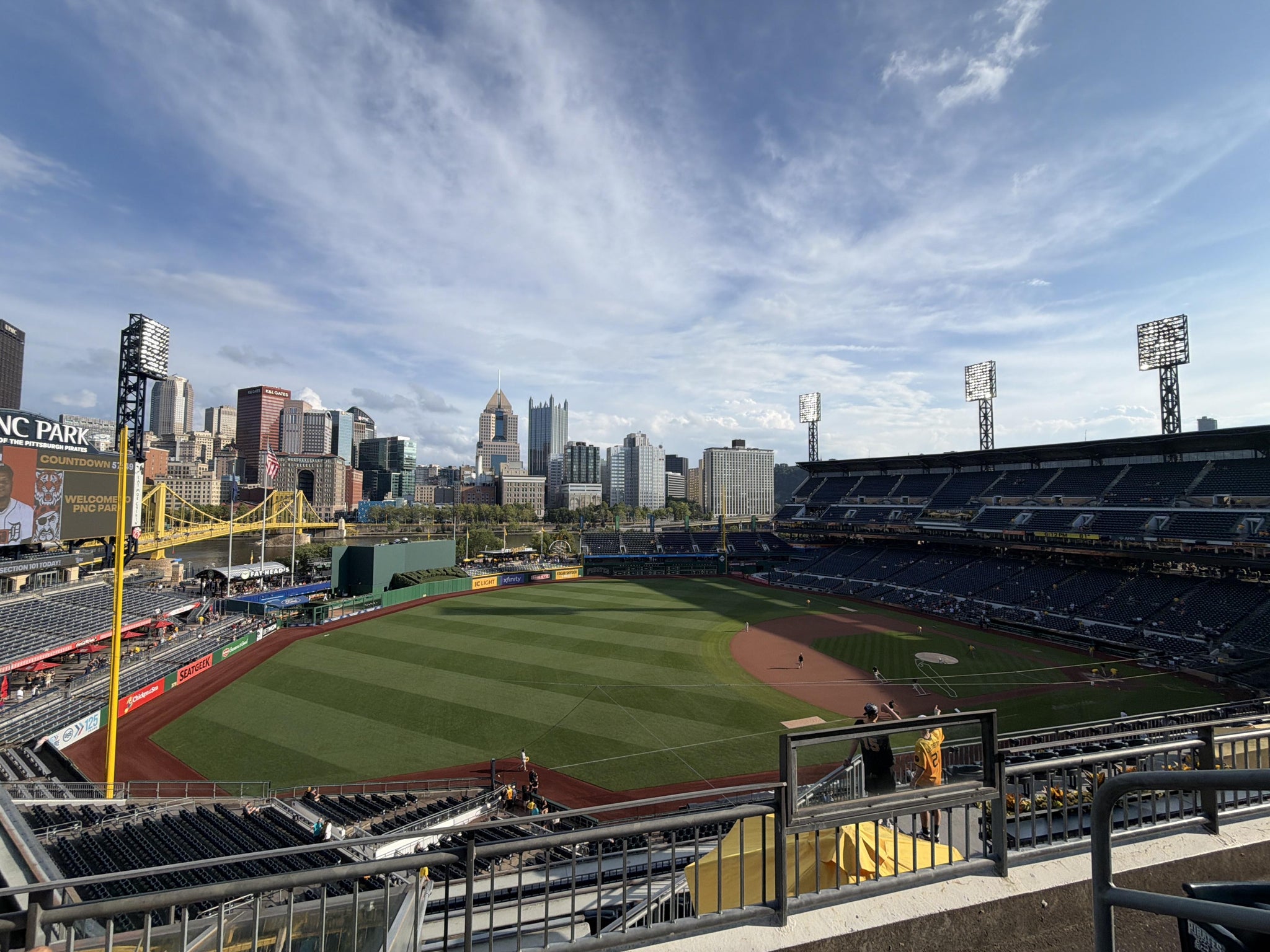 Real Fan View taken from Section 329 at PNC Park by William P