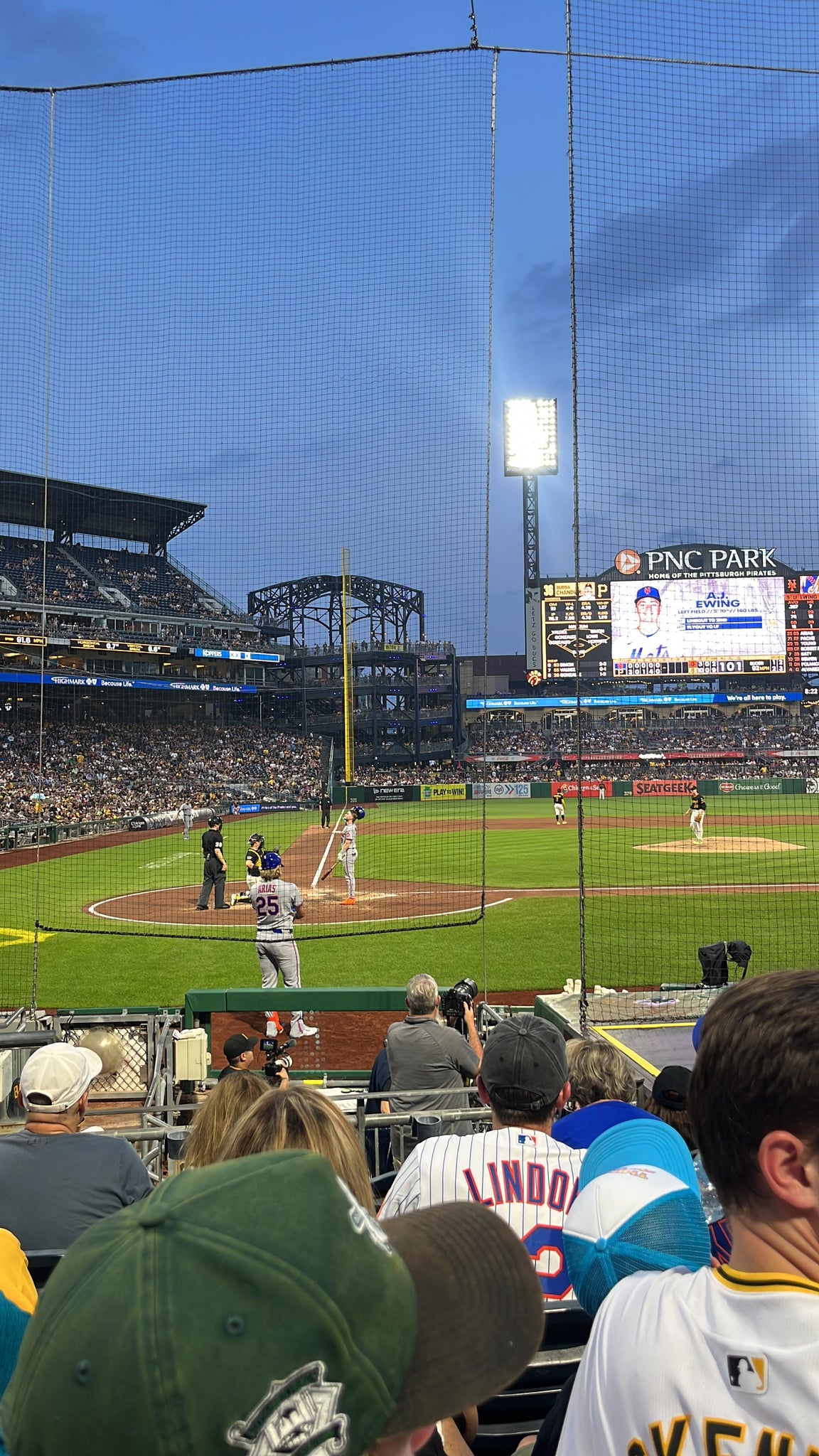 Real Fan View taken from Dugout Box 13 at PNC Park by Jazmine C