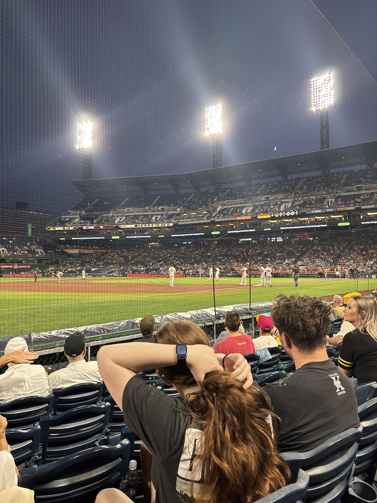 Real Fan View taken from Field Box 27 at PNC Park by Maggie H