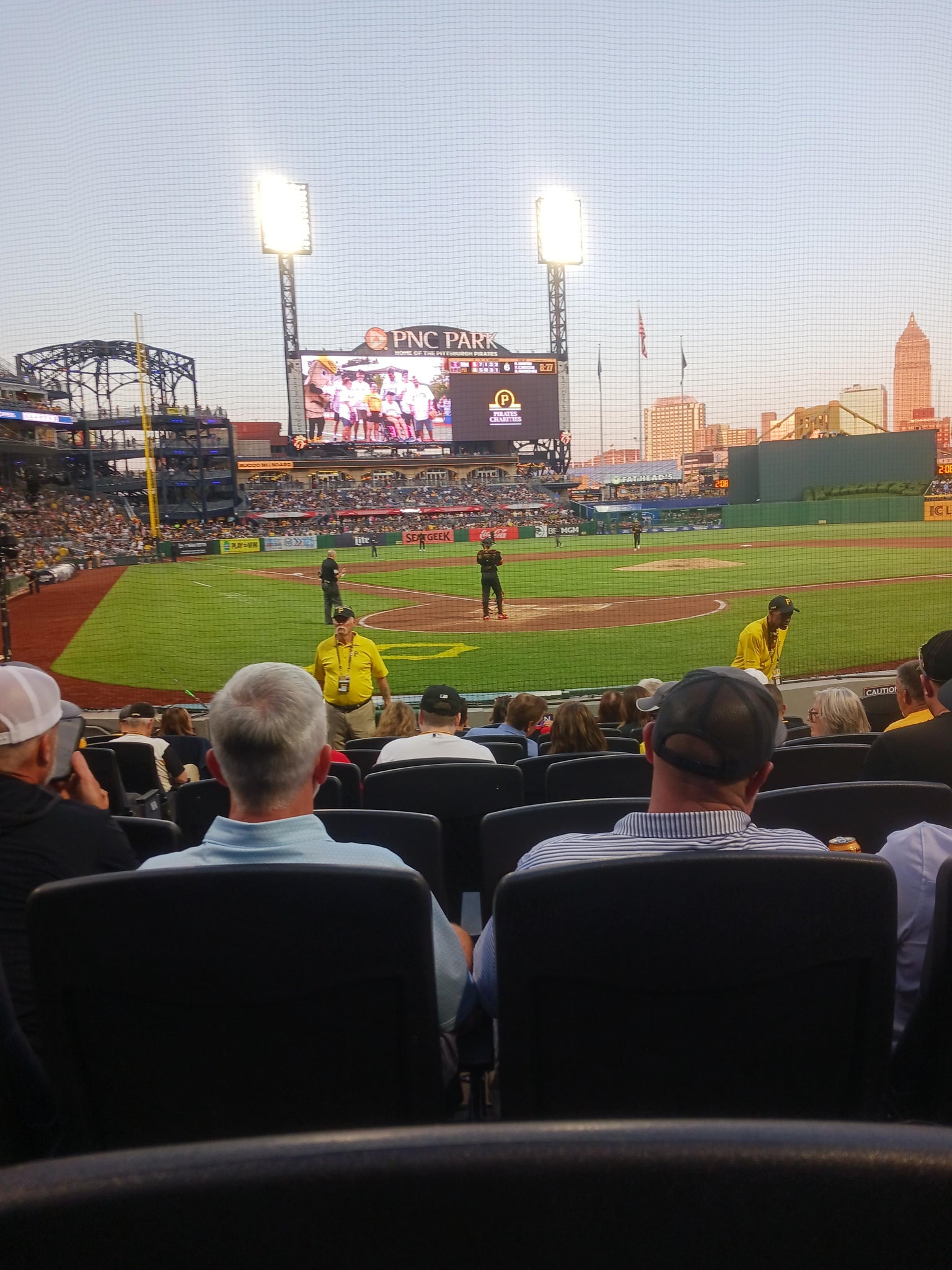 Real Fan View taken from Home Plate Club 15 at PNC Park by Amber C