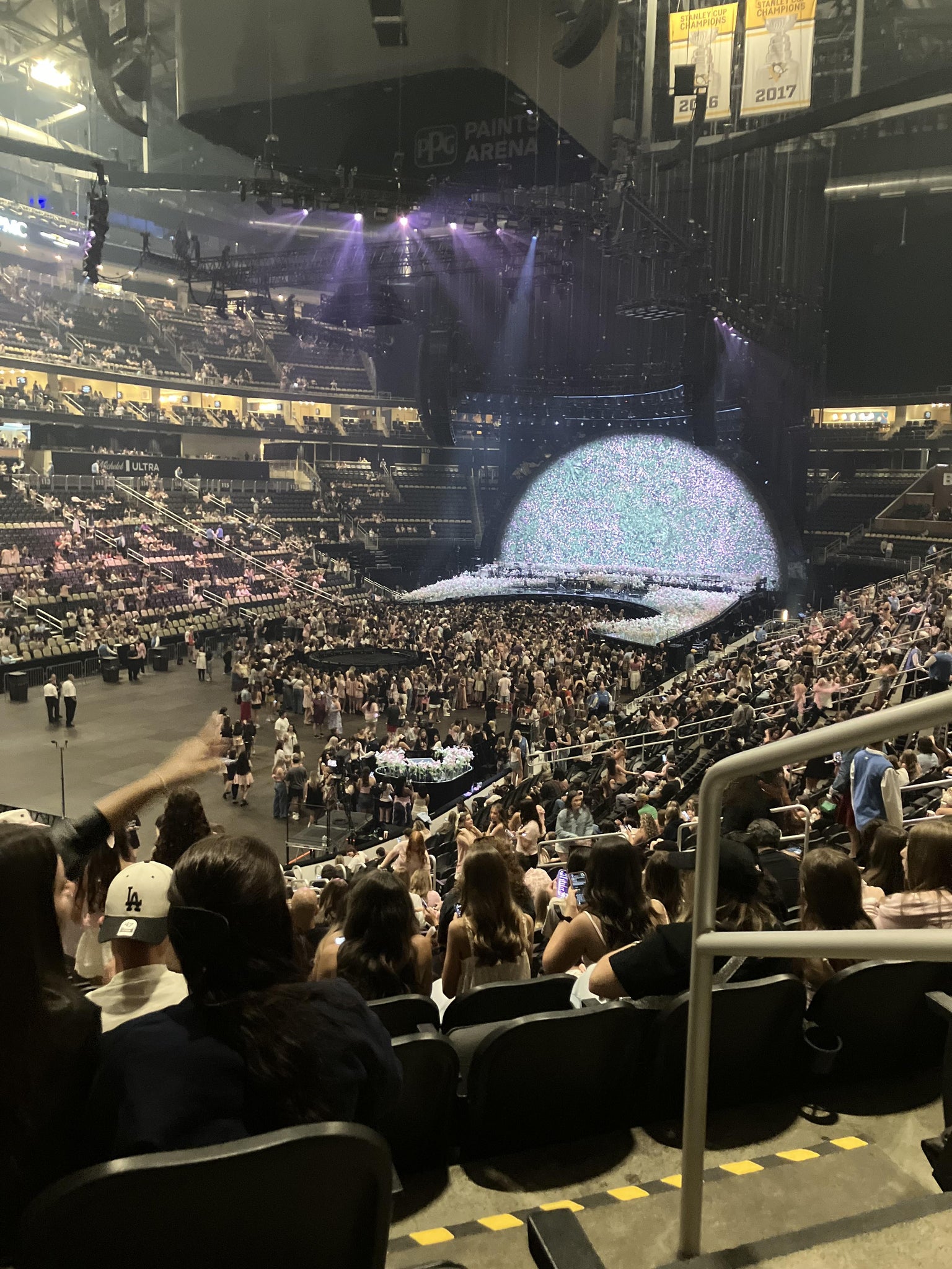 Real Fan View taken from Section 105 at PPG Paints Arena by Anonymous User