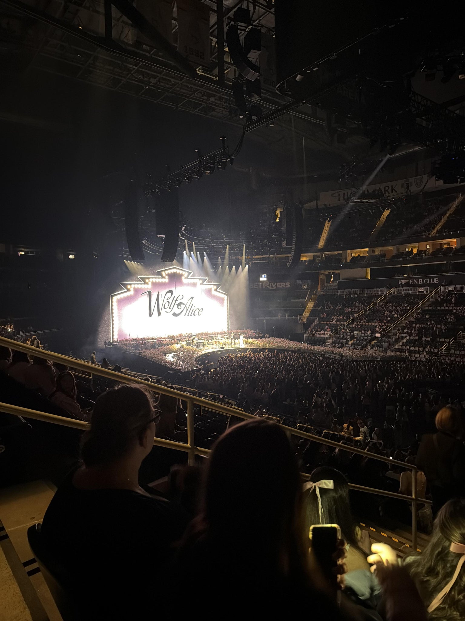 Real Fan View taken from Section 110 at PPG Paints Arena by Irene W