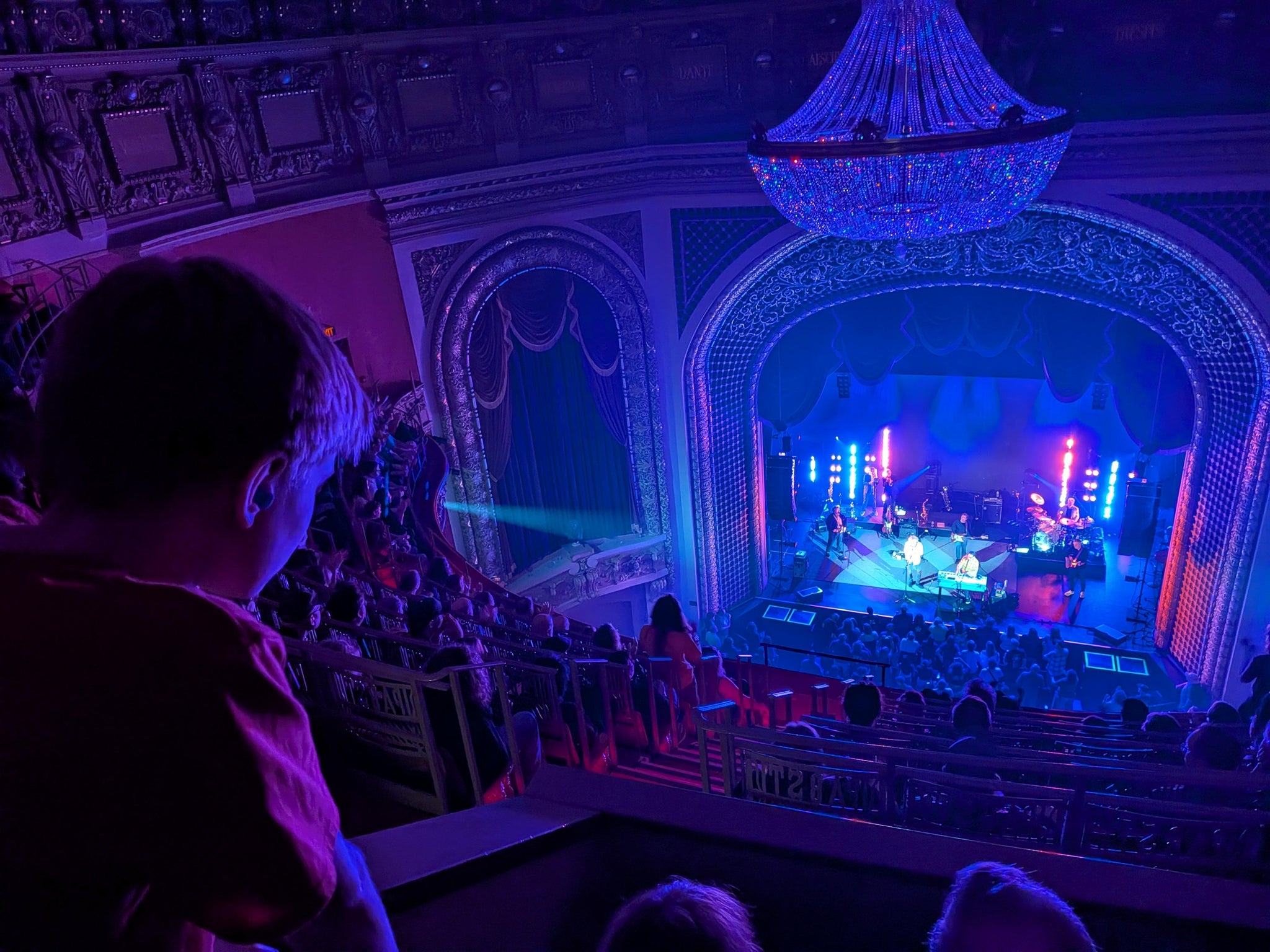 Real Fan View taken from Third Floor at Pabst Theater by Leone L
