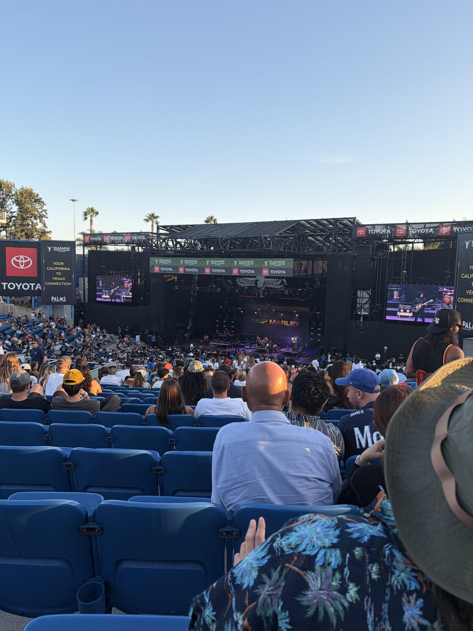 Real Fan View taken from Section 7 at Pacific Amphitheatre by Jahzeel D