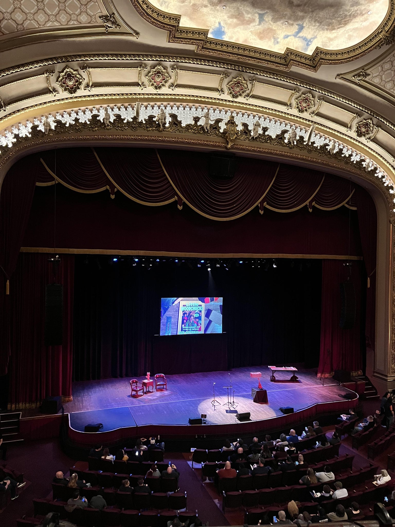 Real Fan View taken from Loge Left Center at Palace Theatre - Albany by Shylah A