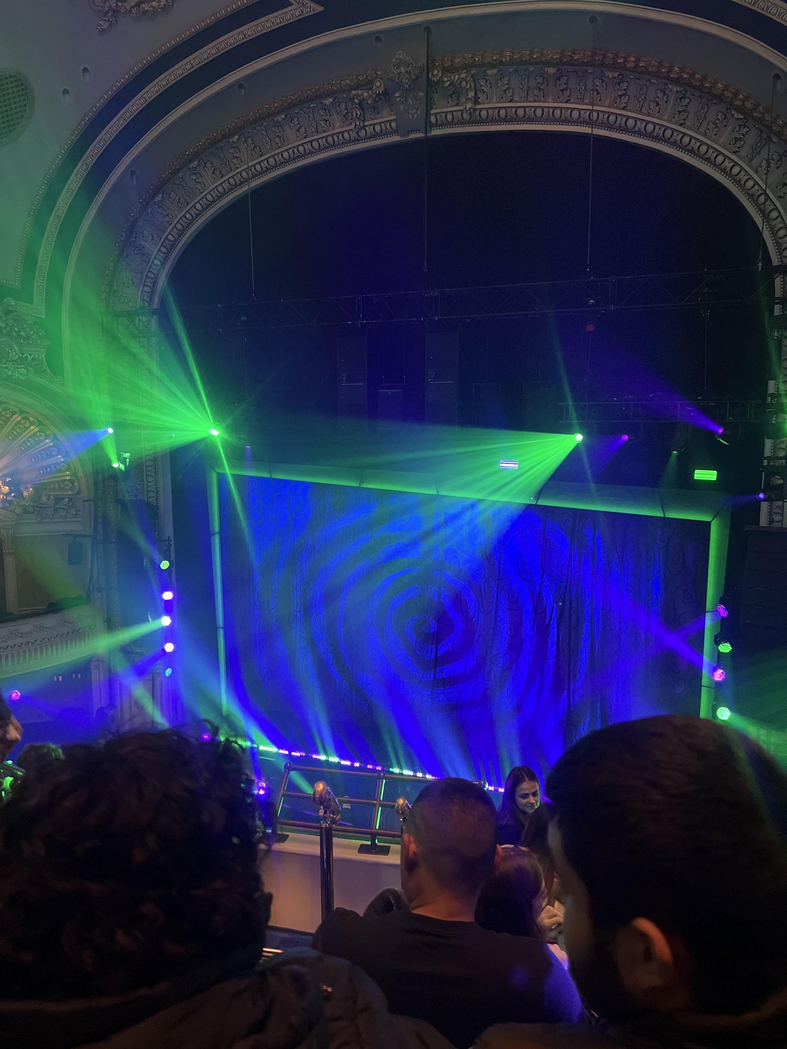 Real Fan View taken from Mezzanine at Palace Theatre - New York by Anonymous User