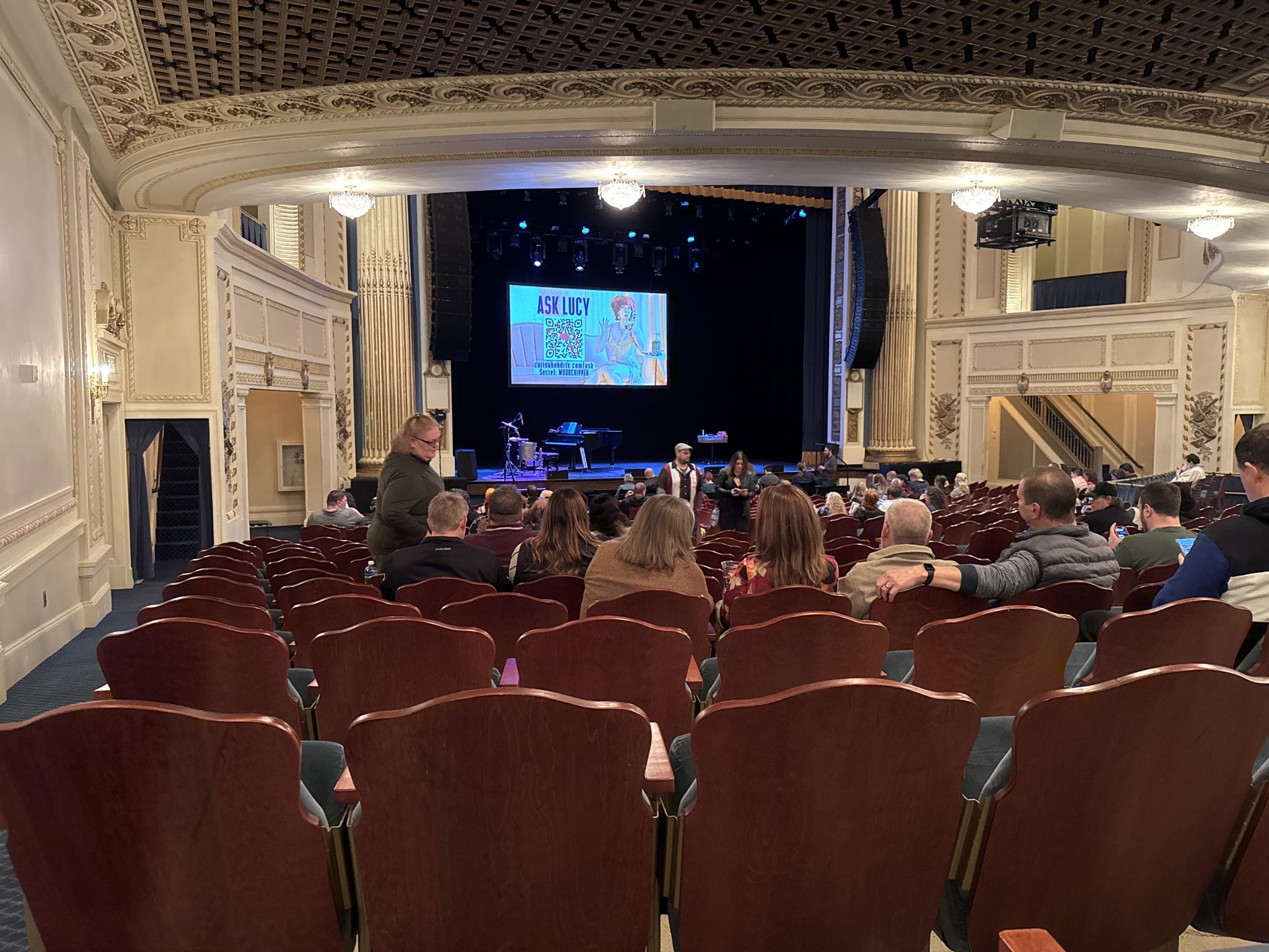 Real Fan View taken from Main Floor Left at Pantages Theatre - Minneapolis by Colton A