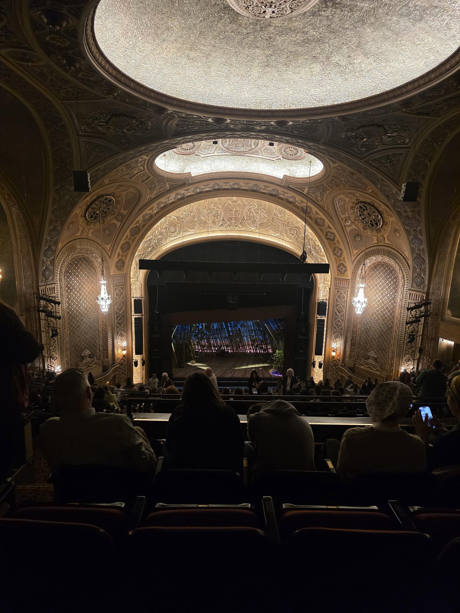 Real Fan View taken from Mezzanine 33 at Paramount Theatre - WA by Nancy L