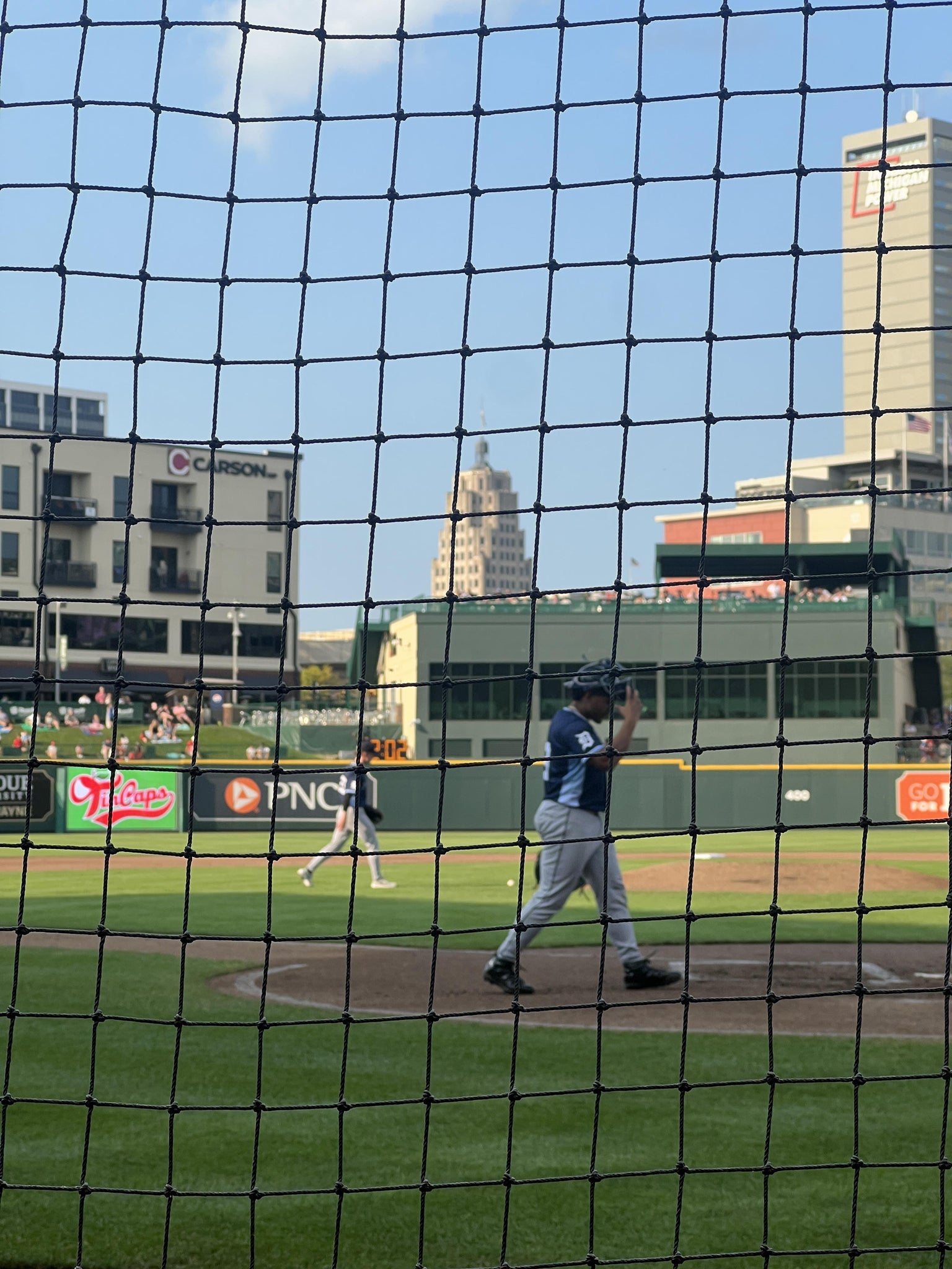Real Fan View taken from Section 108 at Parkview Field by Scott C