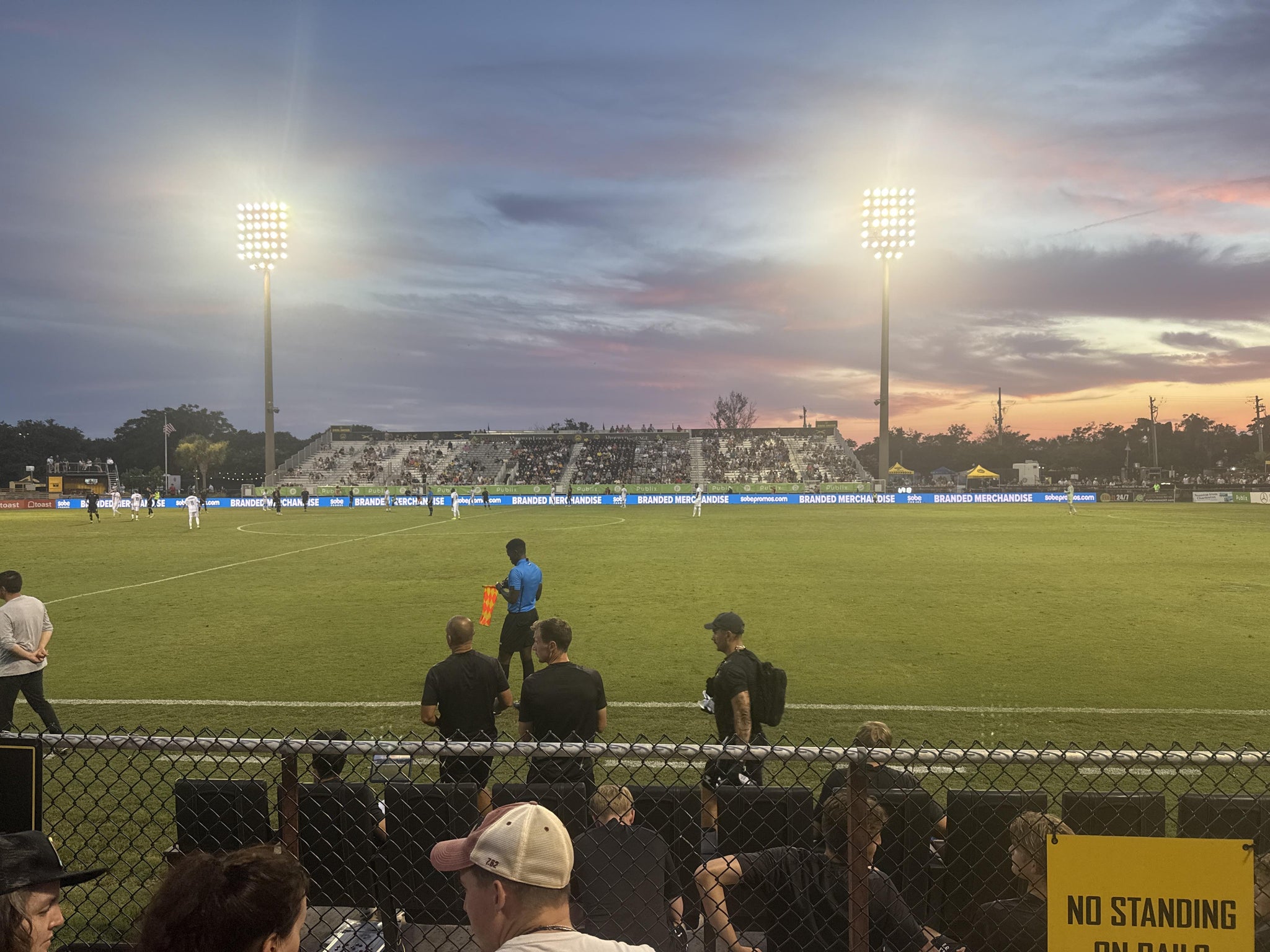 Real Fan View taken from Section 111 at Patriots Point Athletics Complex by Anonymous User