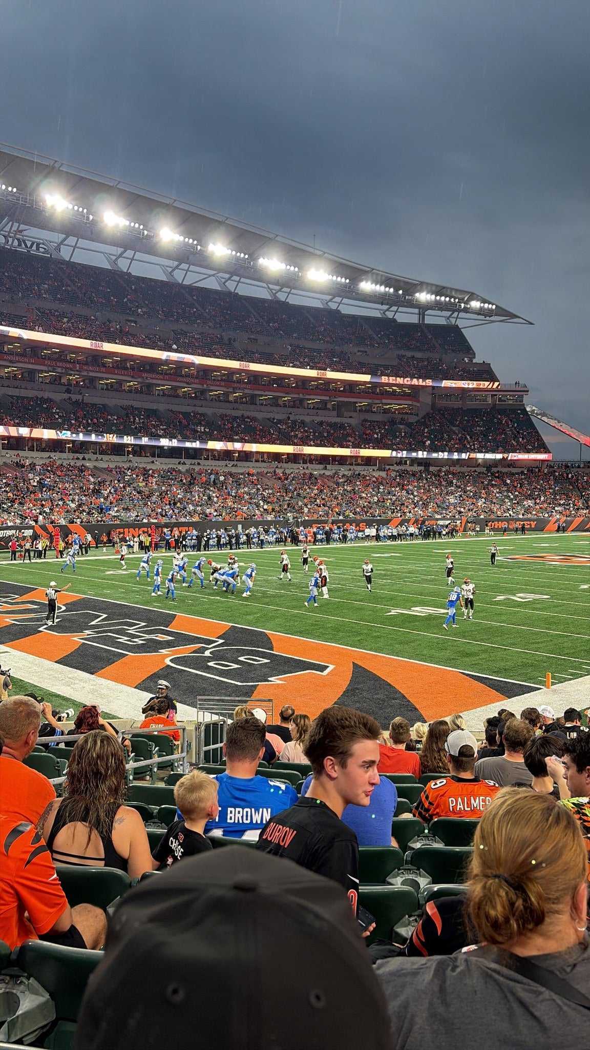 Real Fan View taken from Section 119 at Paycor Stadium by Jasmine H