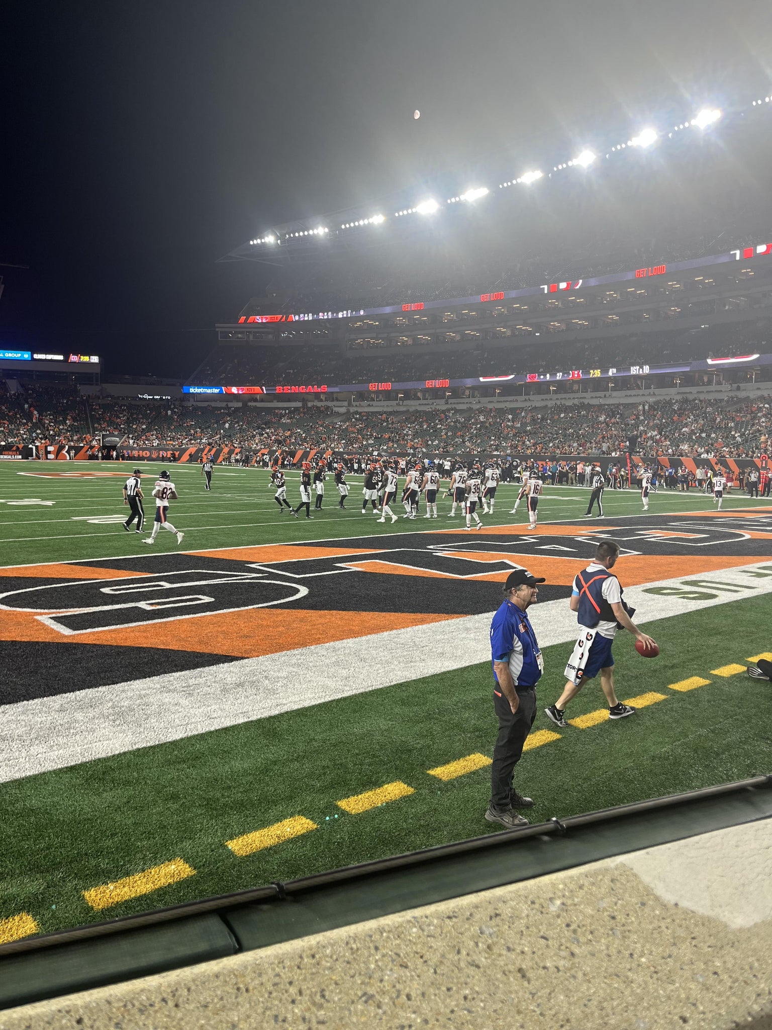 Real Fan View taken from Section 130 at Paycor Stadium by Shaye C