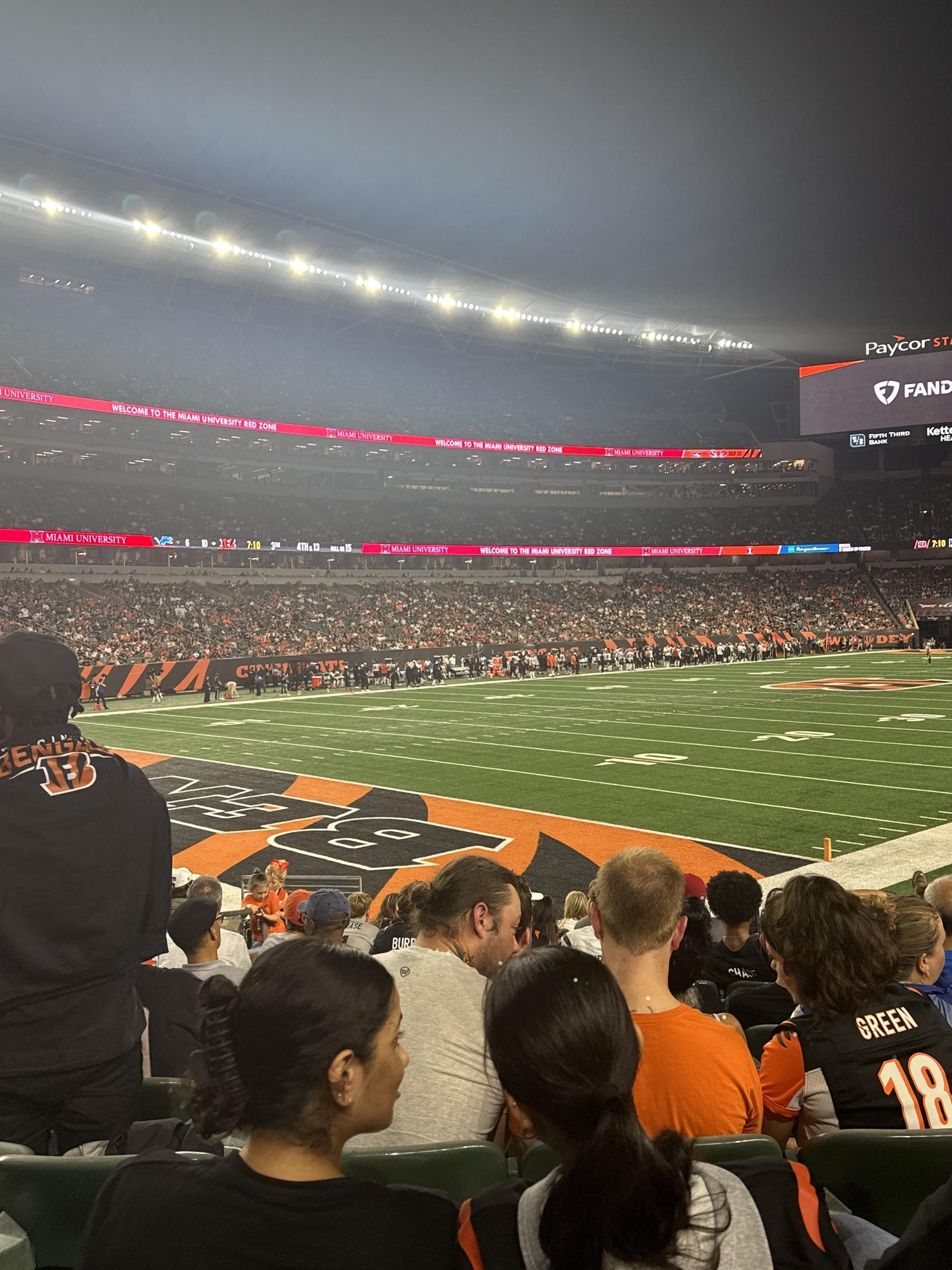 Real Fan View taken from Section 149 at Paycor Stadium by Ashlee J