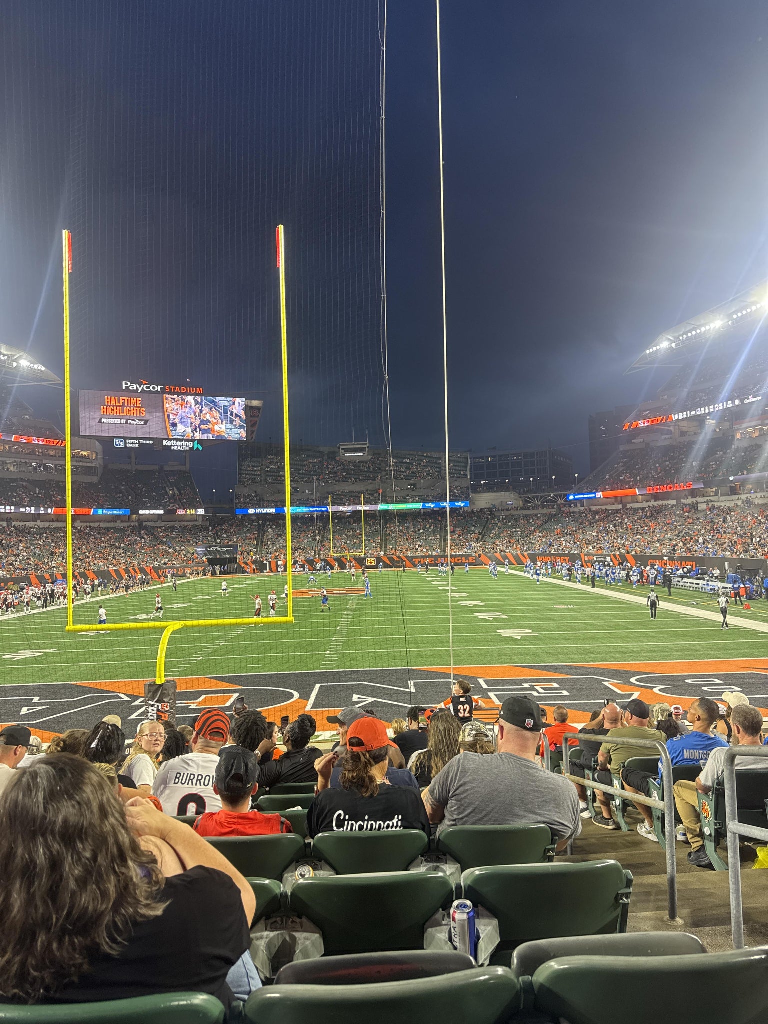 Real Fan View taken from Section 154 at Paycor Stadium by Paige S