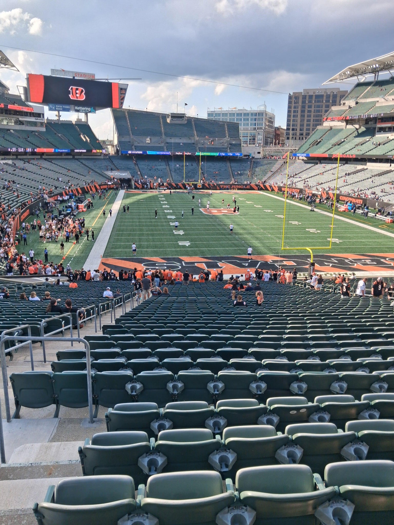 Real Fan View taken from Section 156 at Paycor Stadium by Derrik H
