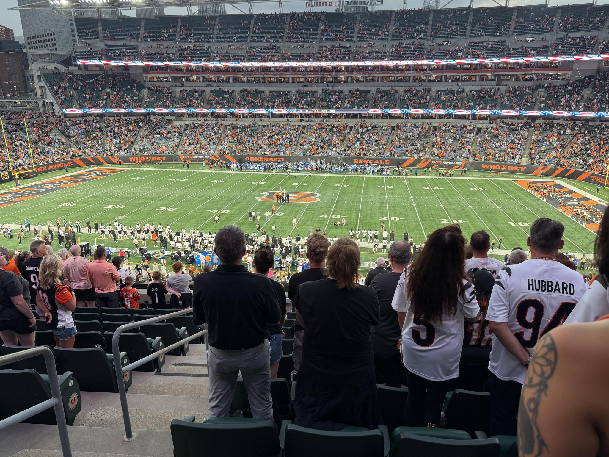 Real Fan View taken from Section 208 at Paycor Stadium by Christy D