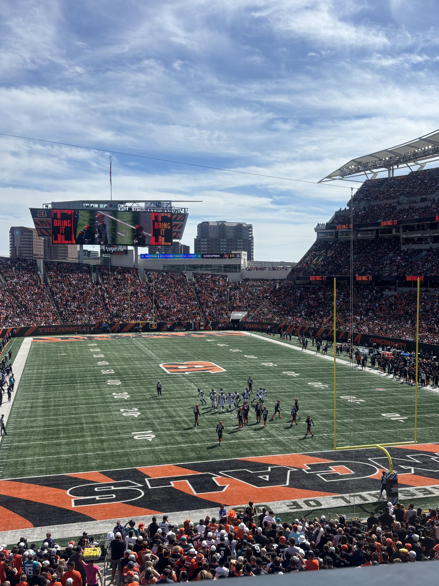 Real Fan View taken from Section 228 at Paycor Stadium by Anonymous User
