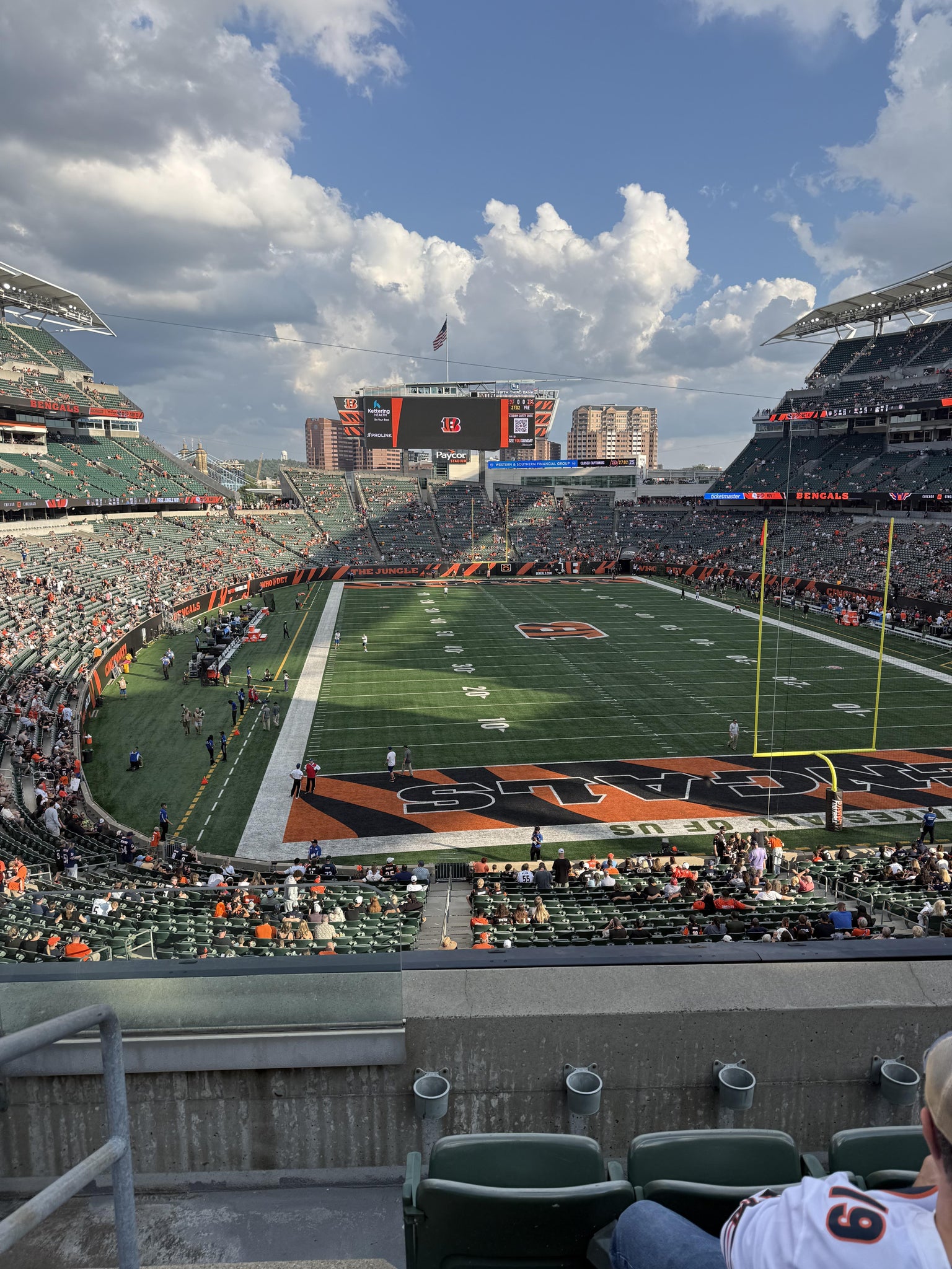 Real Fan View taken from Section 228 at Paycor Stadium by Jason S