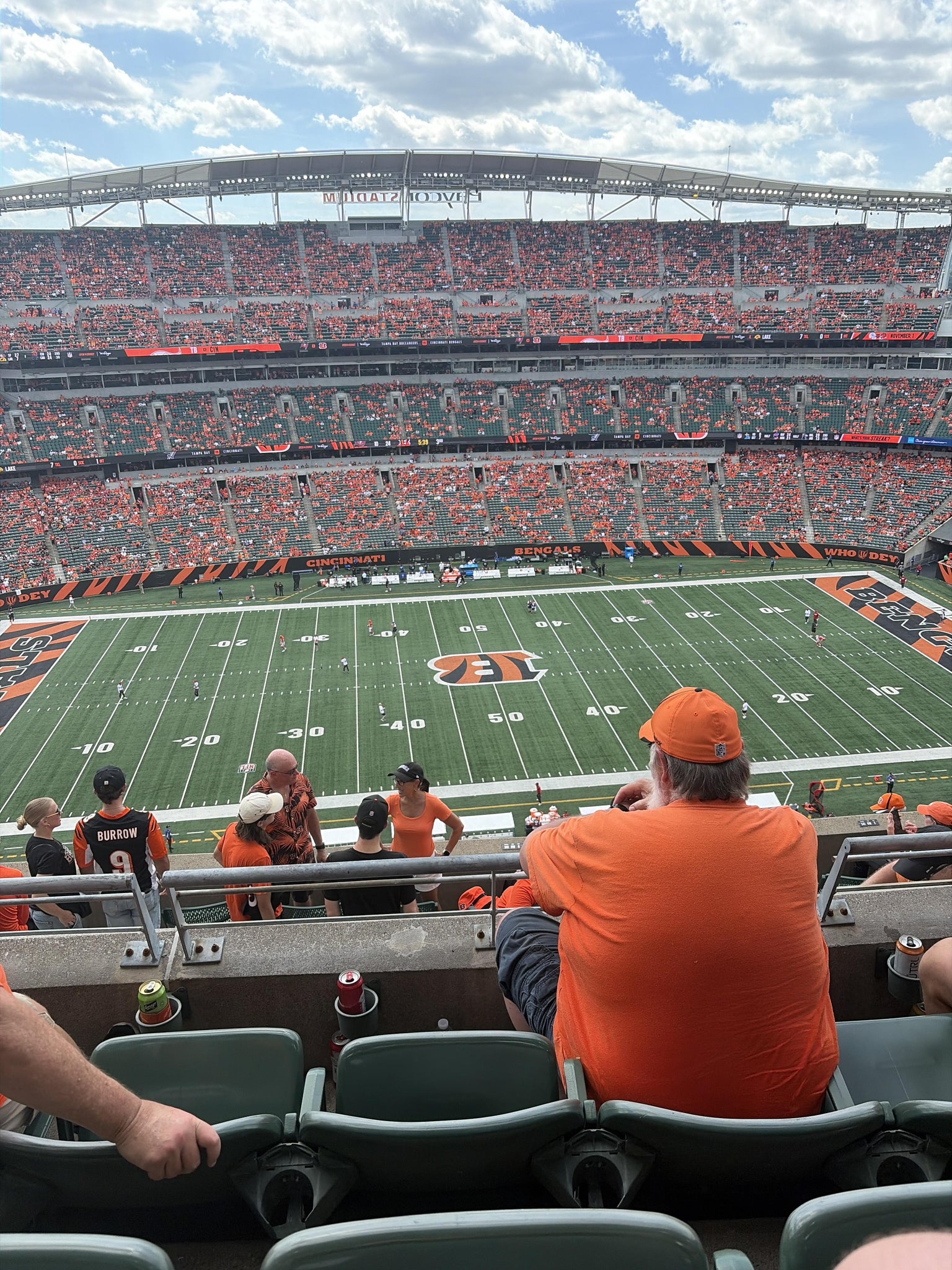Real Fan View taken from Section 341 at Paycor Stadium by Finn F