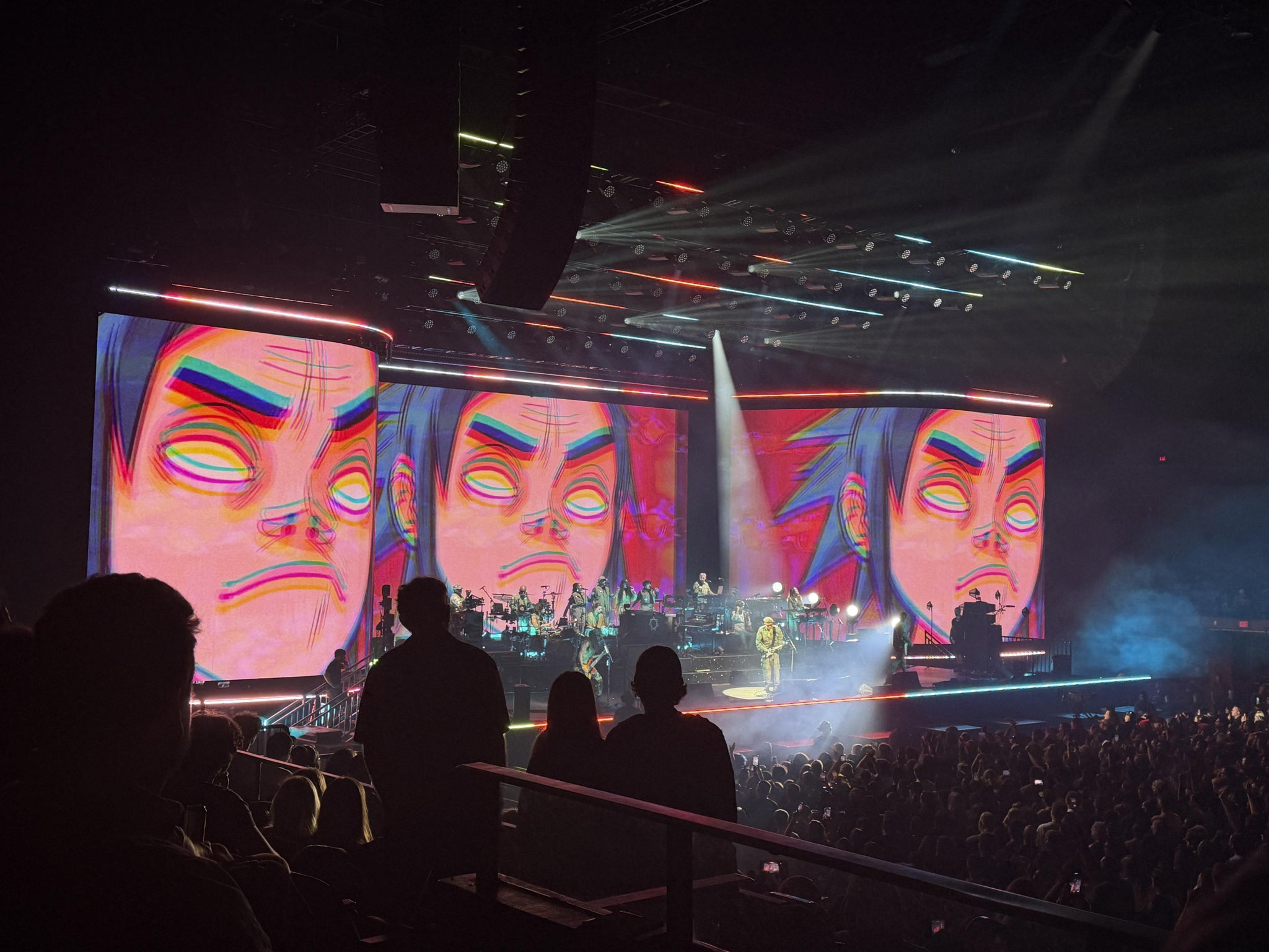 Vue réelle des fans prise de la Loge 1 au site Pechanga Arena San Diego par Anonymous User