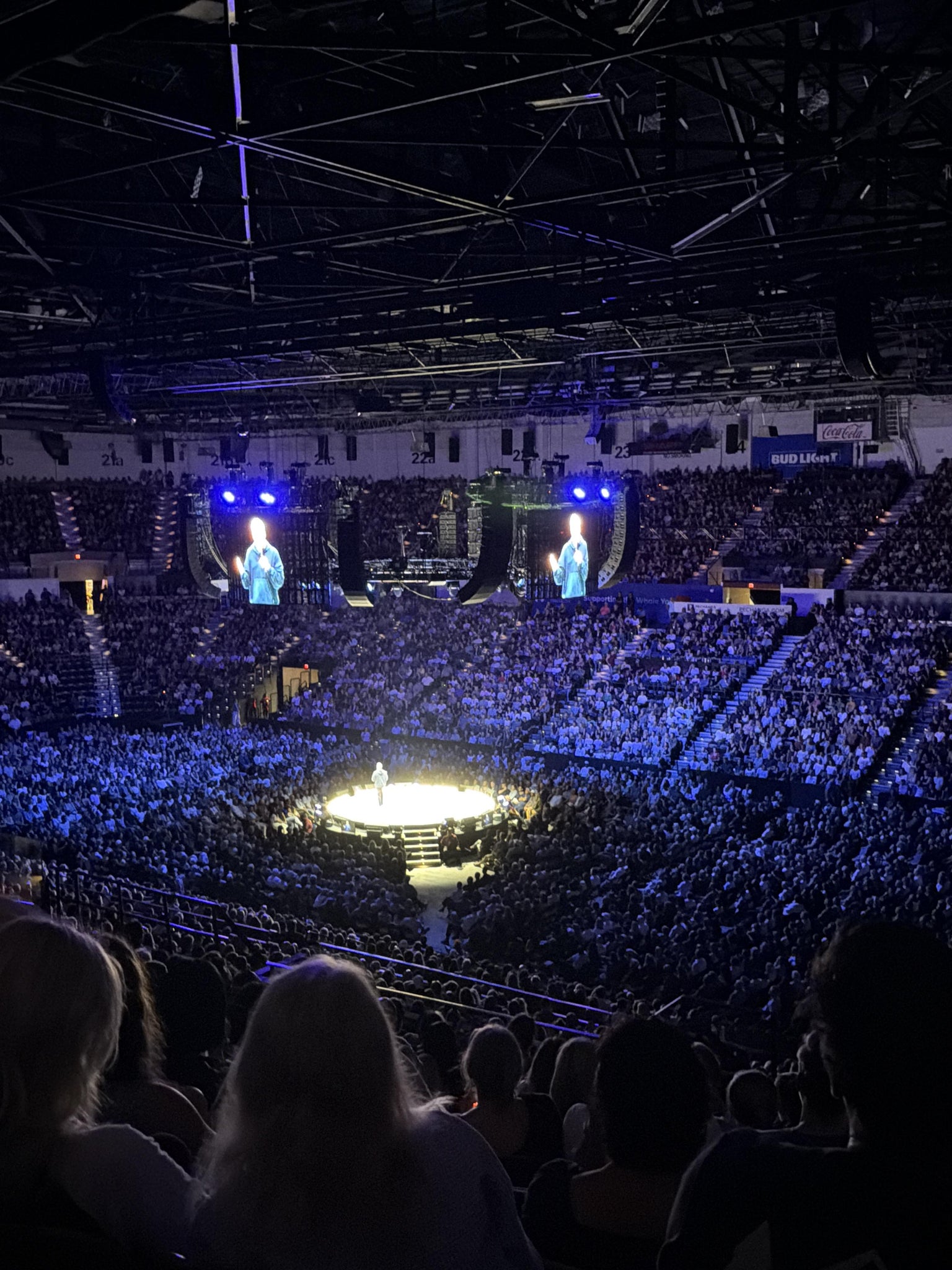 Real Fan View taken from Terrace 4 A at Pechanga Arena San Diego by Kaylee H