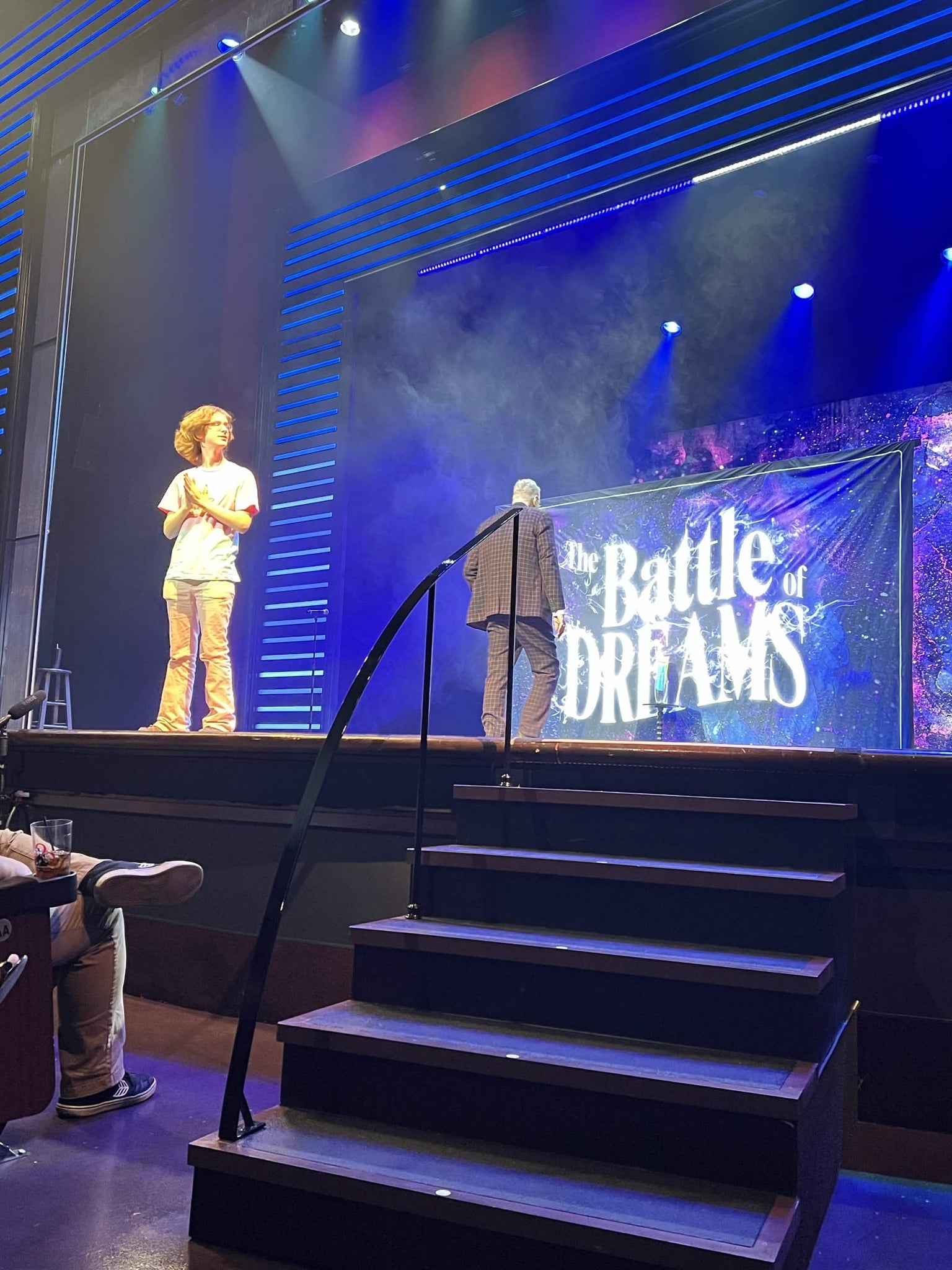 Real Fan View taken from Section 3 at Penn and Teller Theater at Rio Las Vegas by Colby P