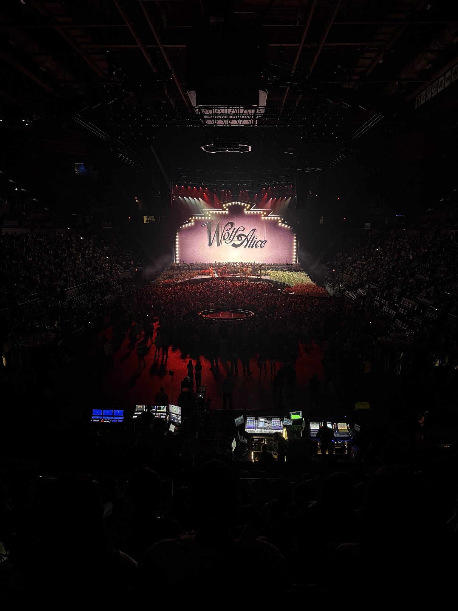 Real Fan View taken from Section 121 at PeoplesBank Arena by Gisella P