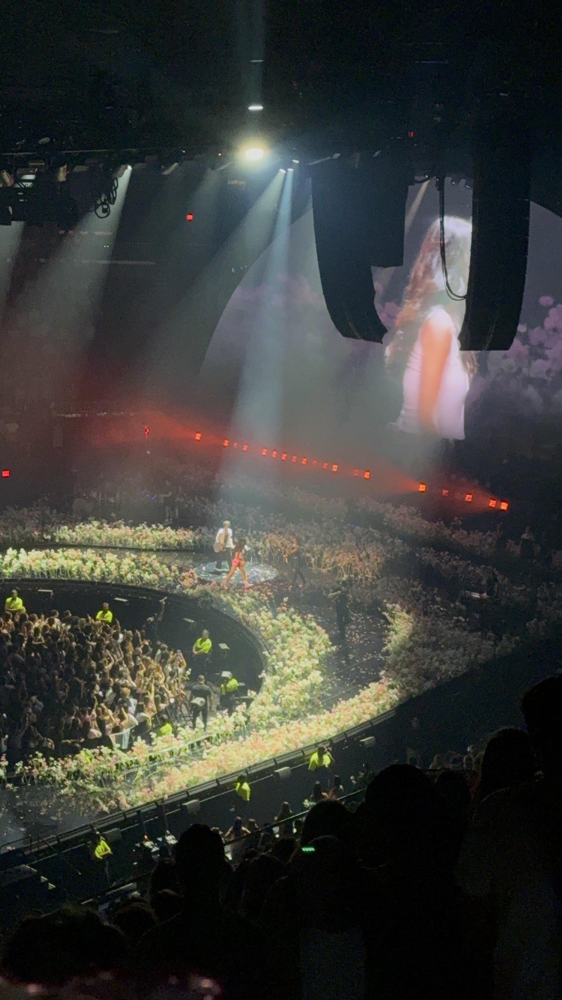 Real Fan View taken from Section 218 at PeoplesBank Arena by Denise C