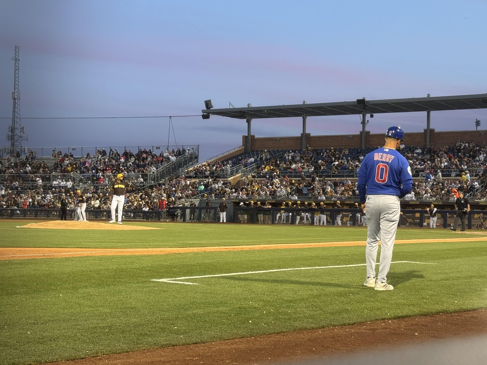 Real Fan View taken from Section 115 at Peoria Sports Complex by Mona D