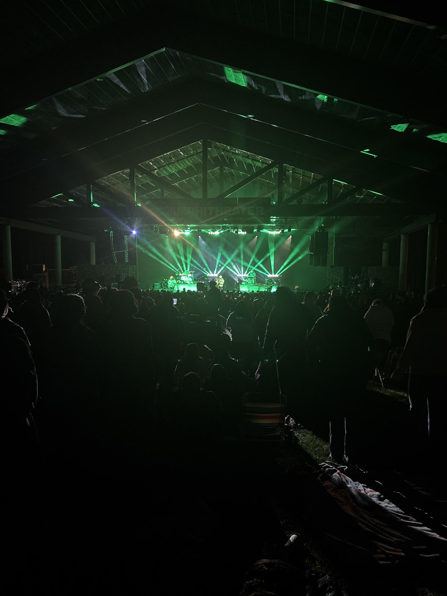 Real Fan View taken from GA Lawn at Pepsi Amphitheater by Jasmine W