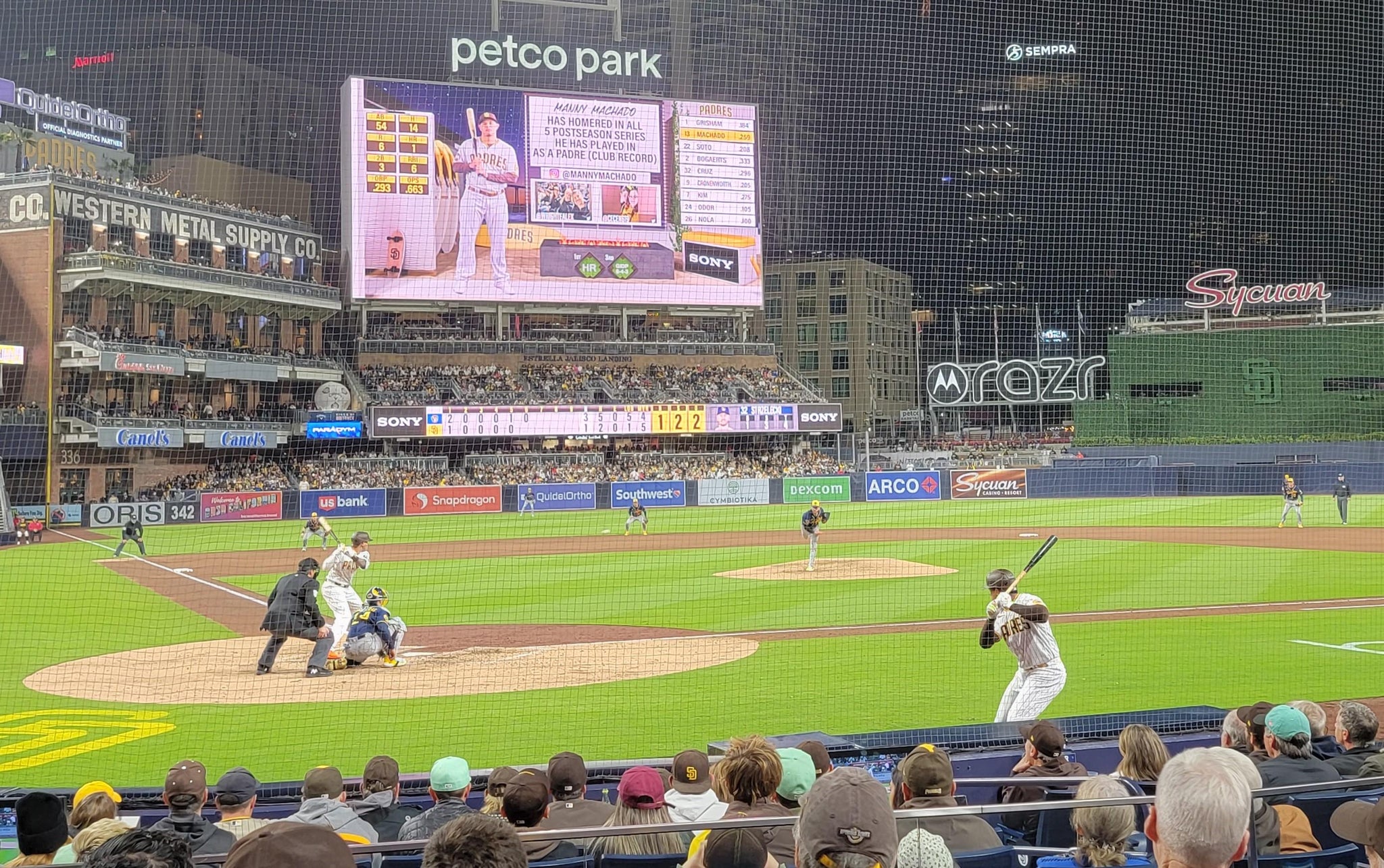 Real Fan View taken from Section 103 at Petco Park by Rich H