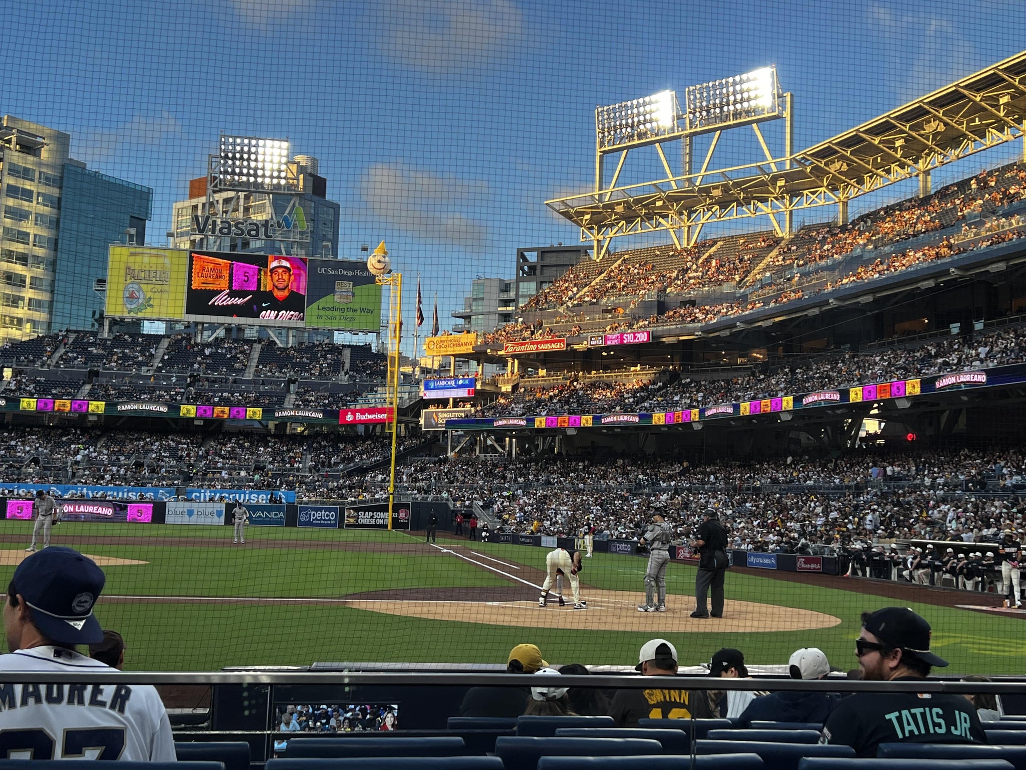 Real Fan View taken from Section 106 at Petco Park by Glen R