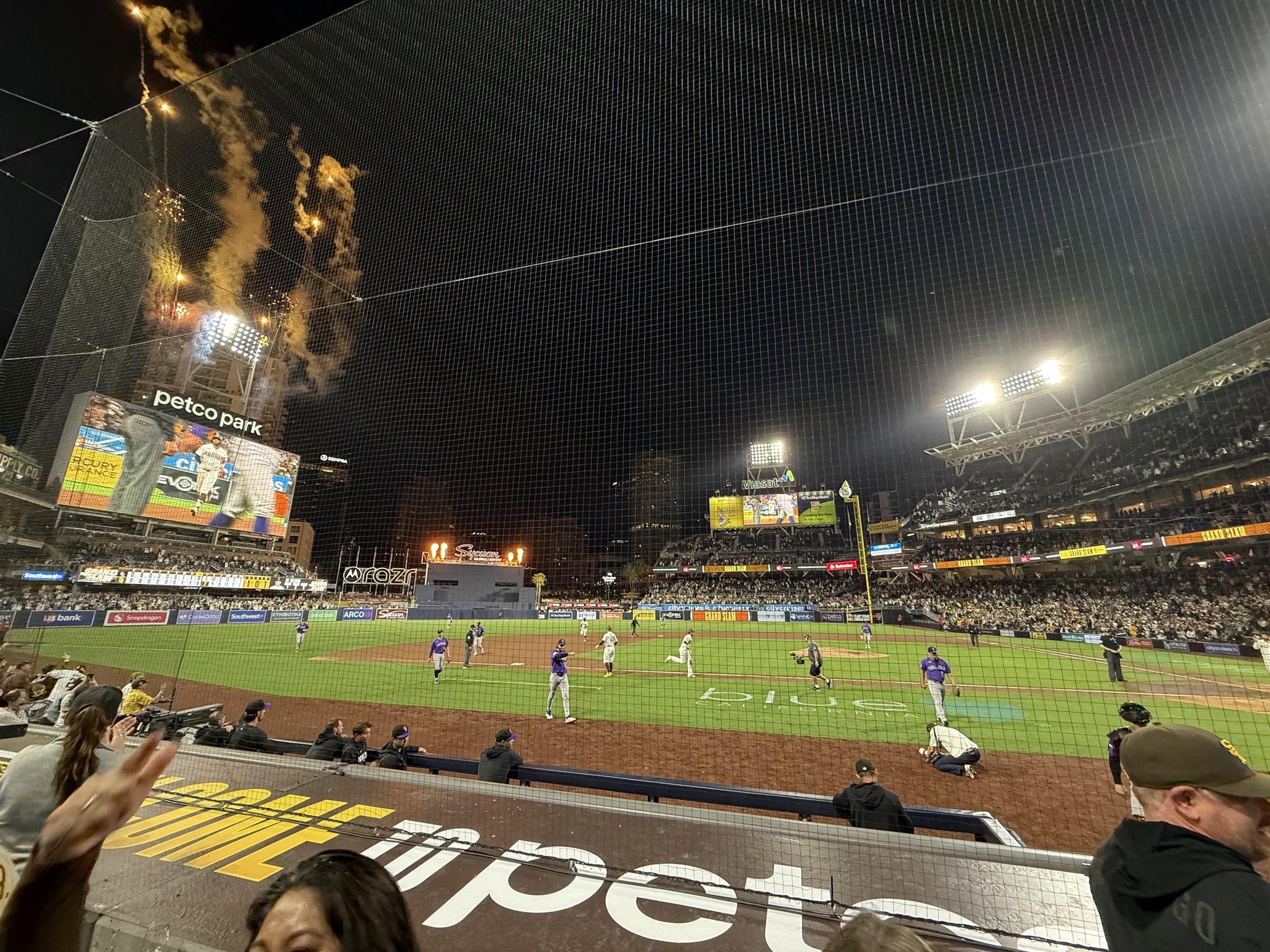 Real Fan View taken from Section 108 at Petco Park by Stephen C