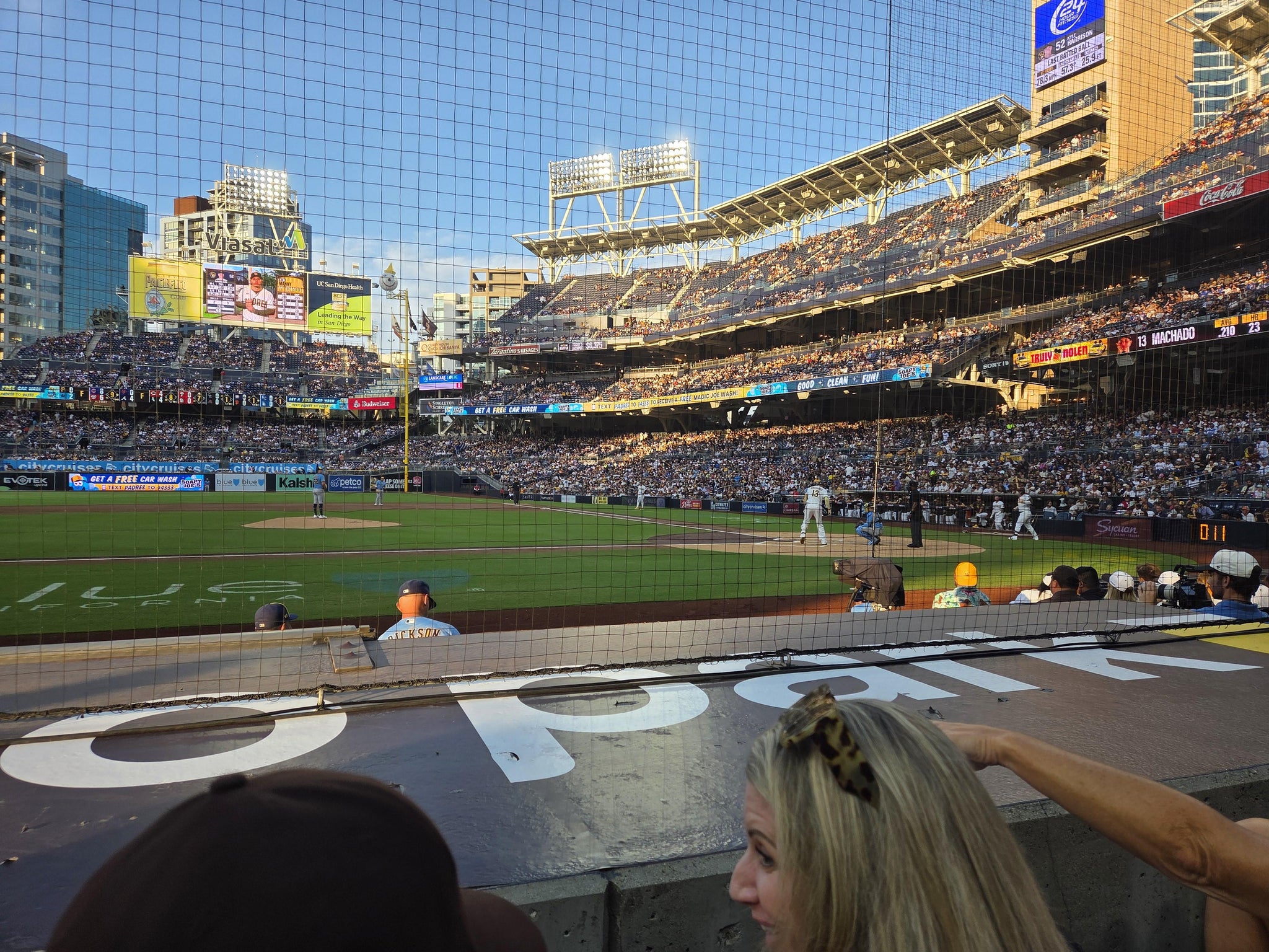 Real Fan View taken from Section 108 at Petco Park by Phil K