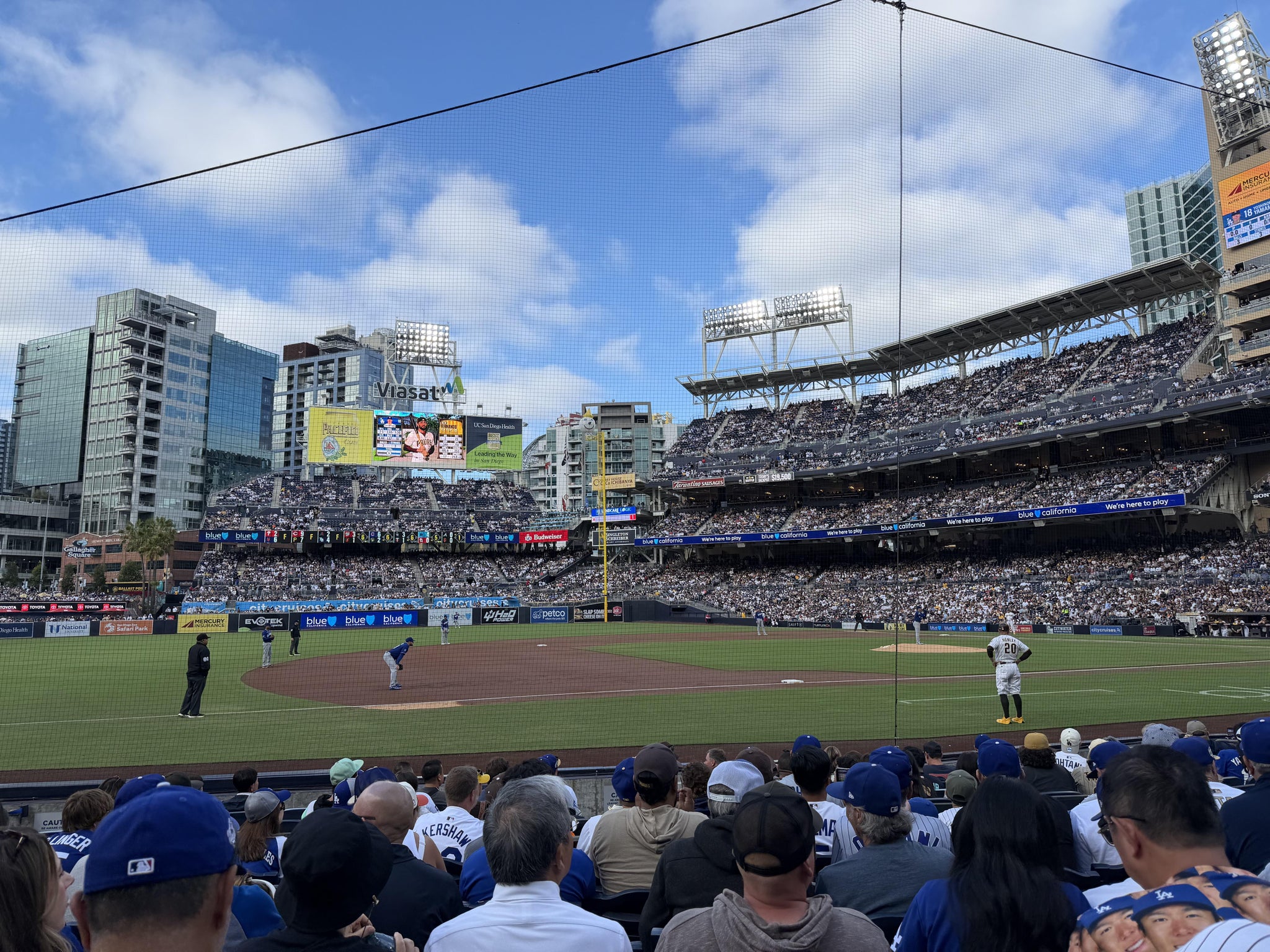 Real Fan View taken from Section 112 at Petco Park by Alma S